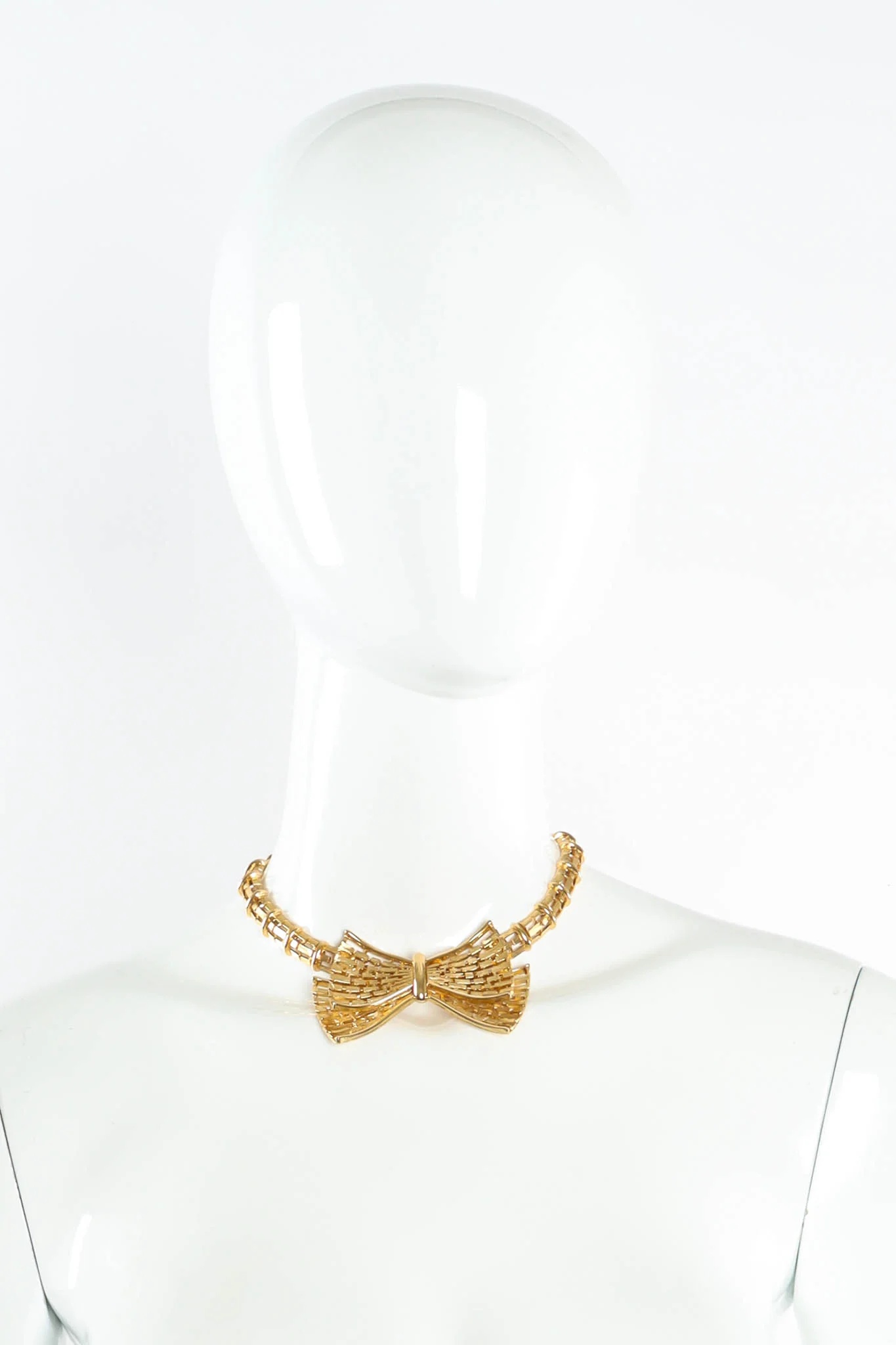 Bow Tie Choker Necklace - Image 2