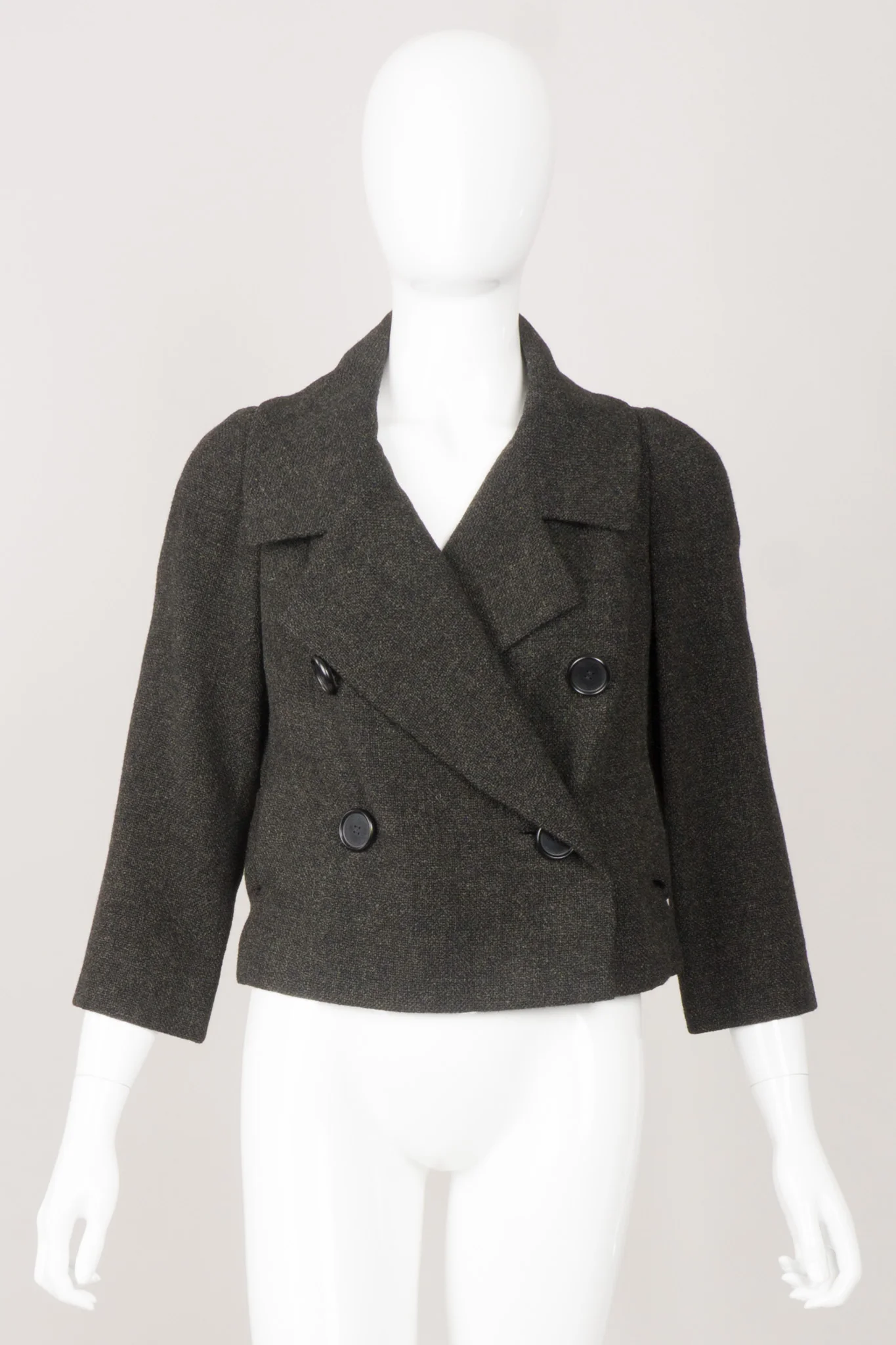 Boxy Tweed Jacket & Skirt Set - Image 5
