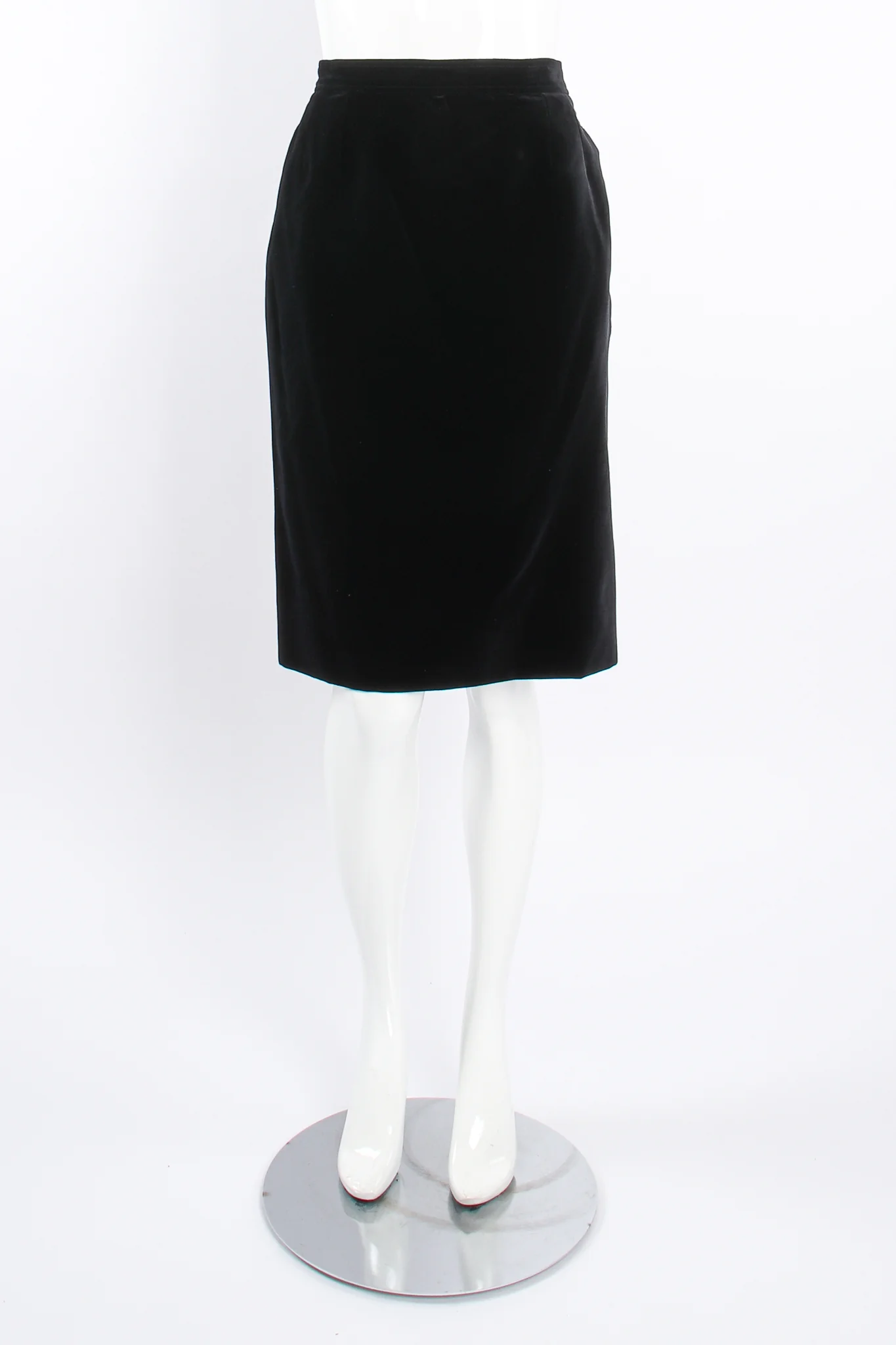 Braid Trim Velvet Jacket & Skirt Set - Image 15