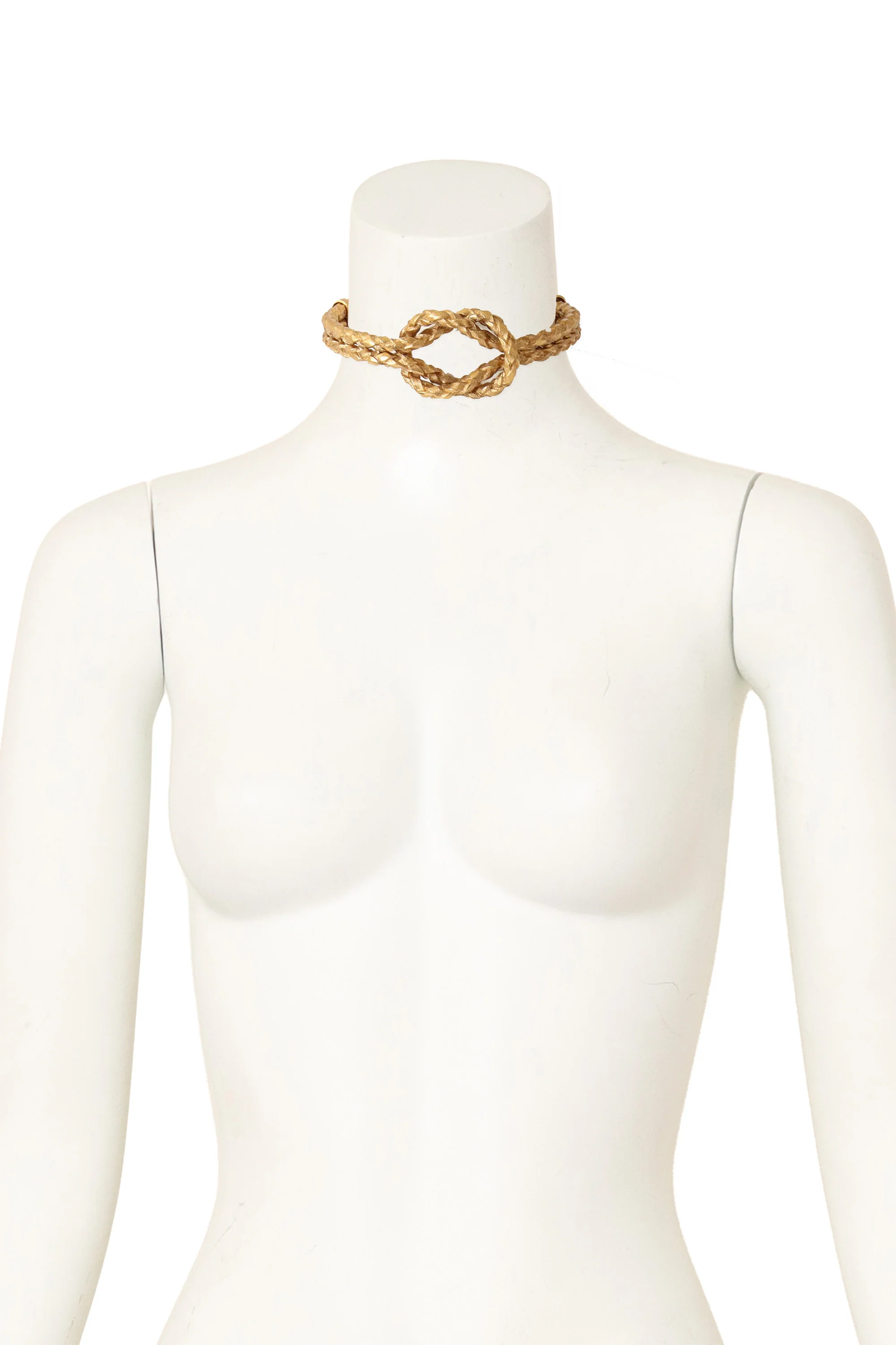 Braided Metal Knot Collar - Image 2