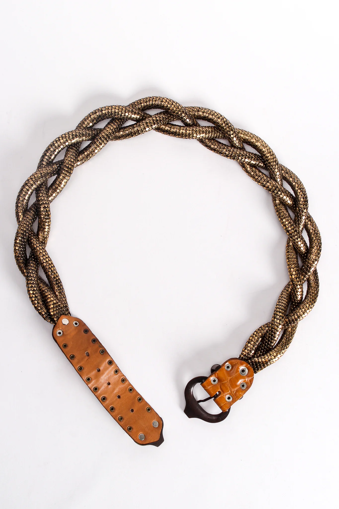 Braided Metal Mesh Belt - Image 9