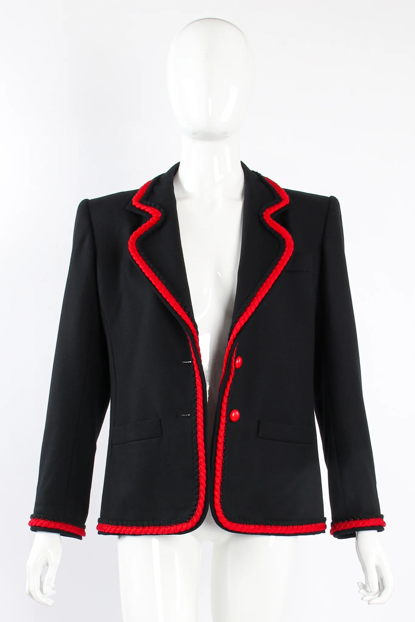 Braided Yarn Tipped Blazer - Image 5