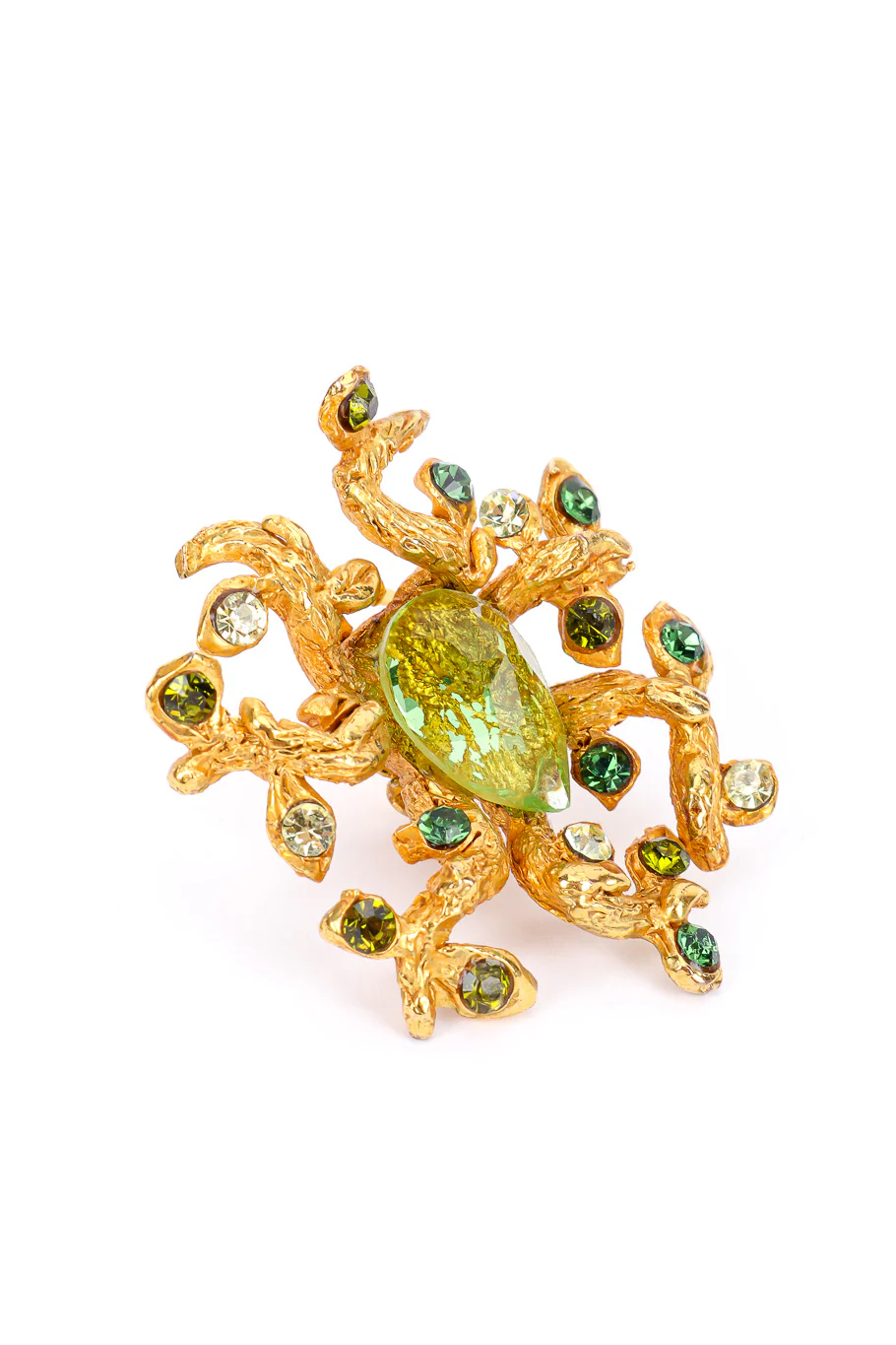 Branch Cluster Crystal Earrings - Image 3