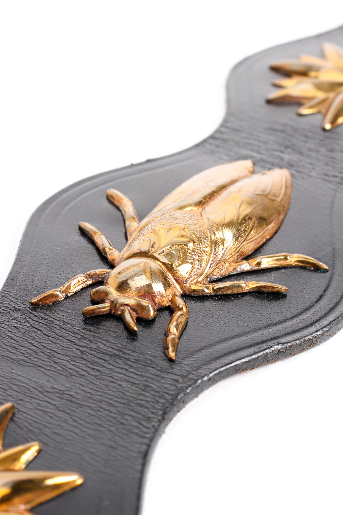 Leather Brass Bug Belt - Image 10