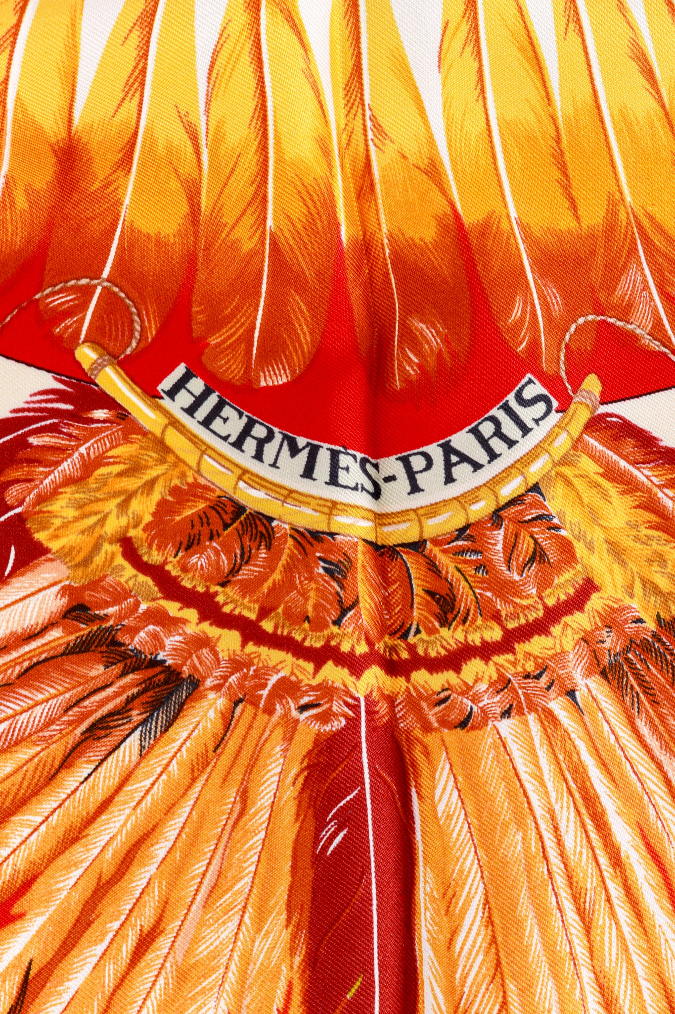 Brazil Feather Print Scarf - Image 4