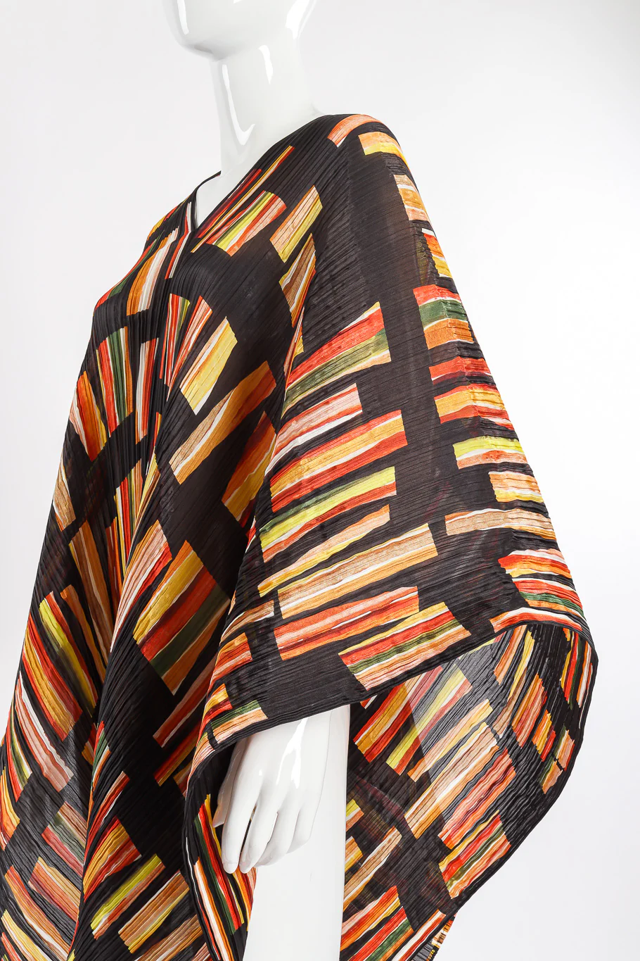Brick Print Poncho - Image 2