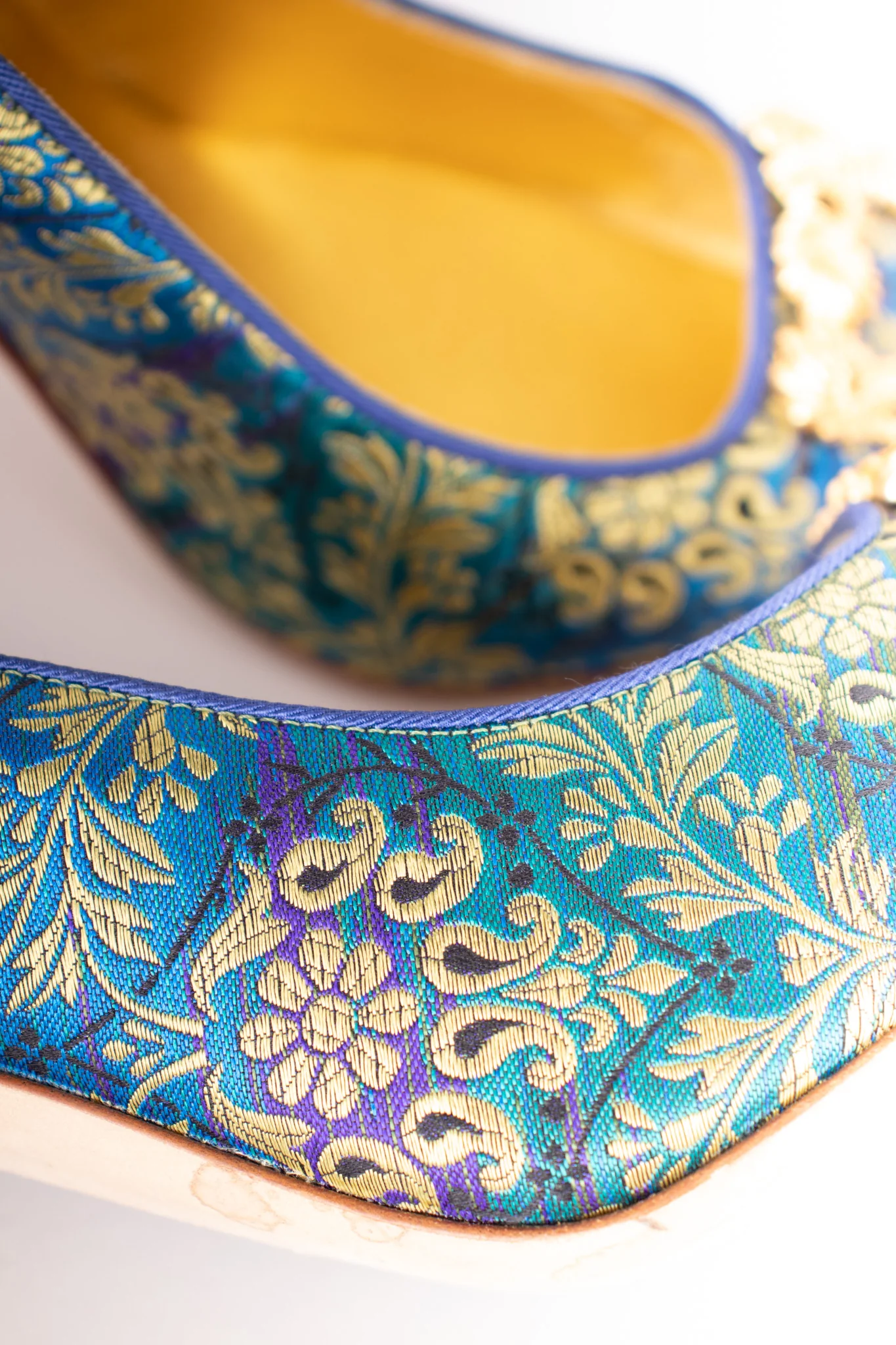 Brocade Buckle Remota Heels - Image 11