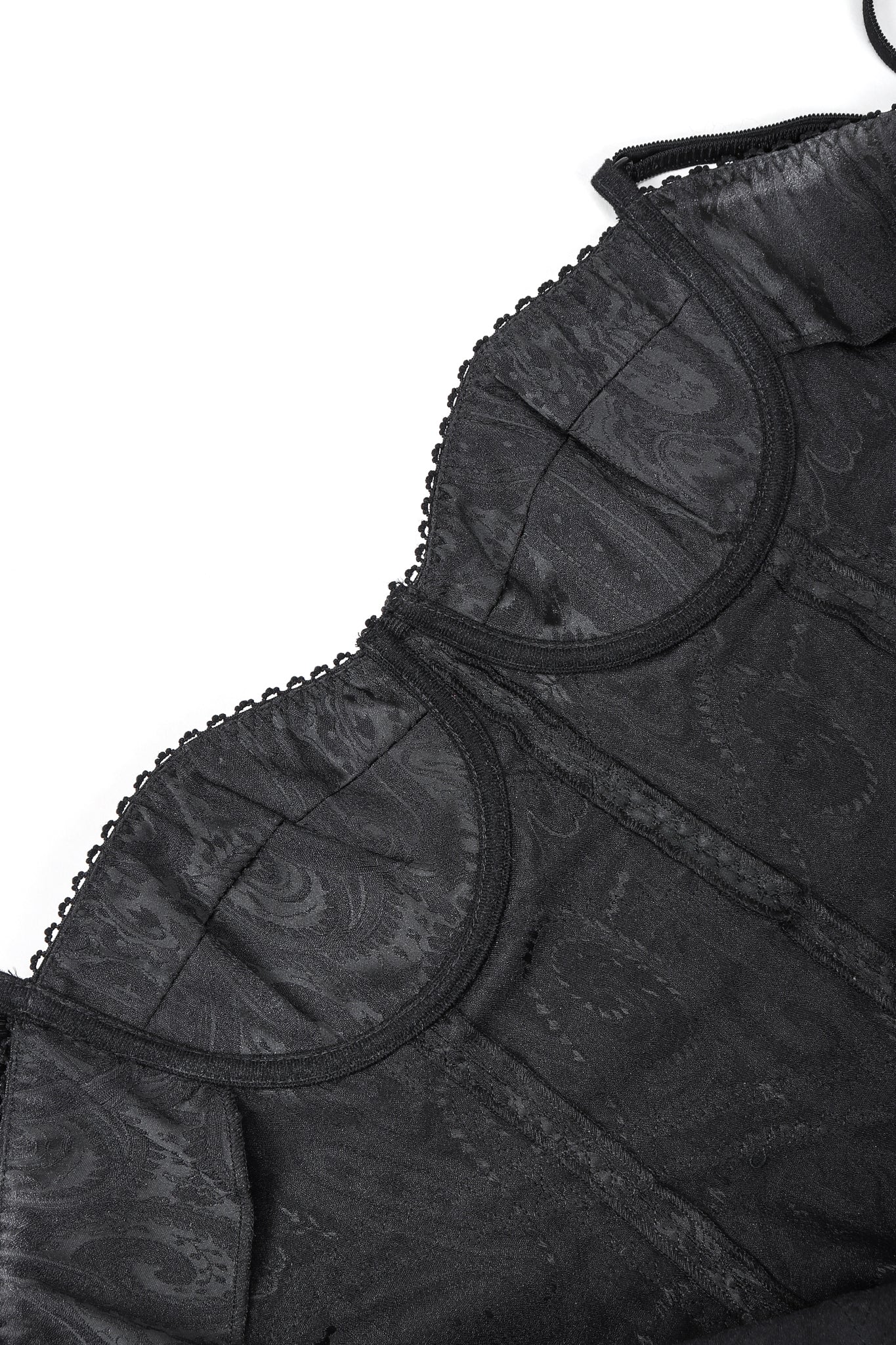 Brocade Bustier Slip Dress - Image 10