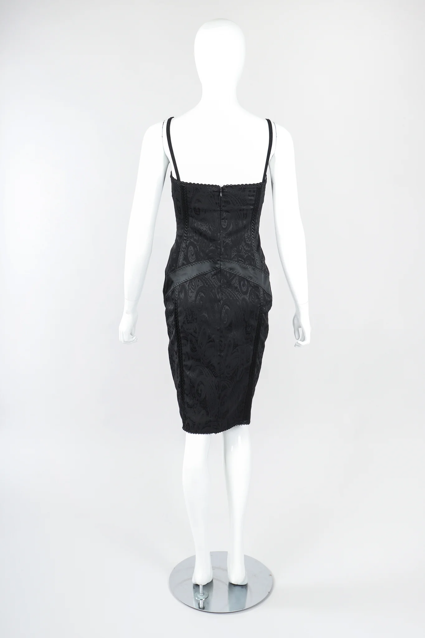 Brocade Bustier Slip Dress - Image 5