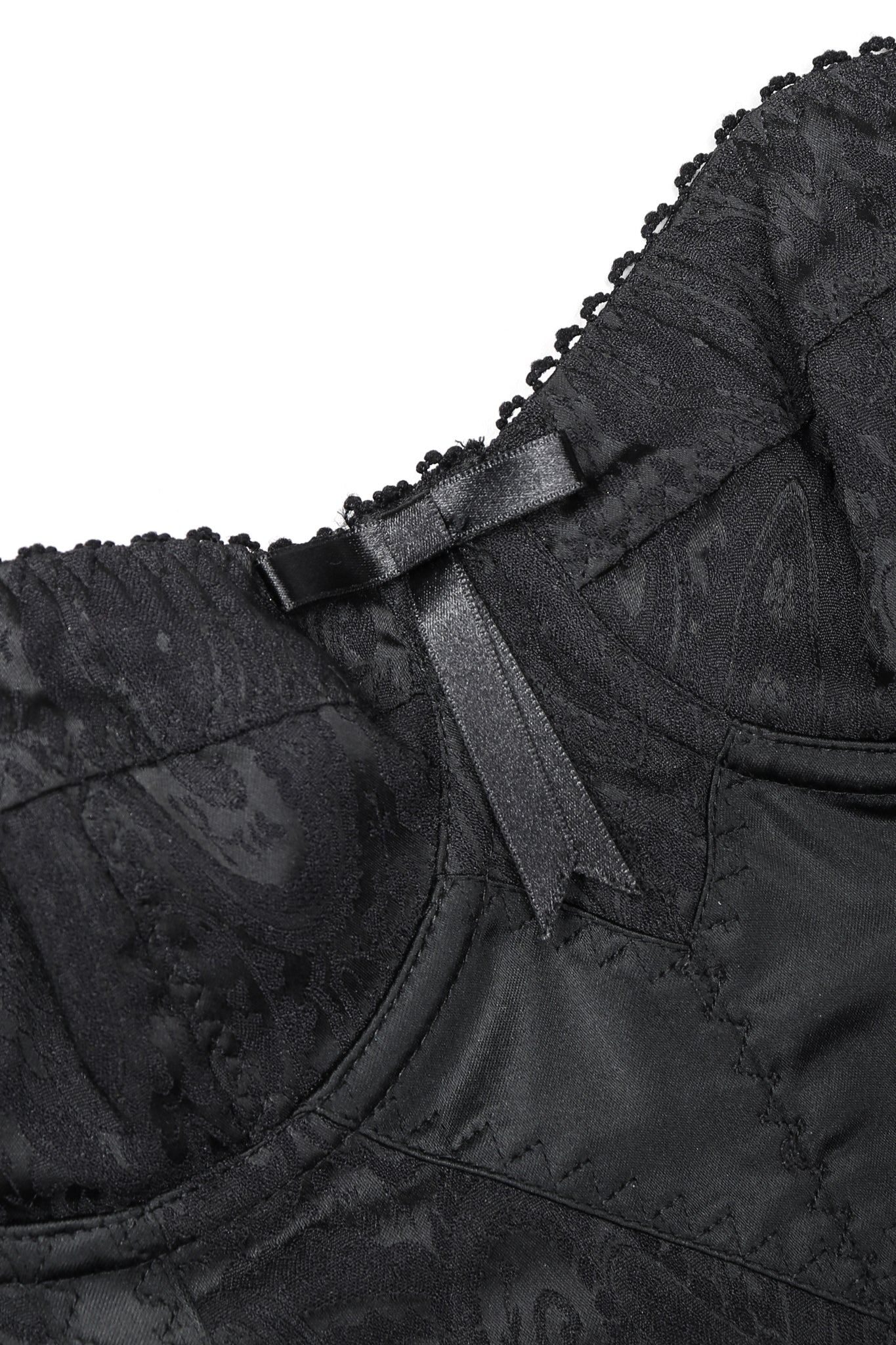 Brocade Bustier Slip Dress - Image 7