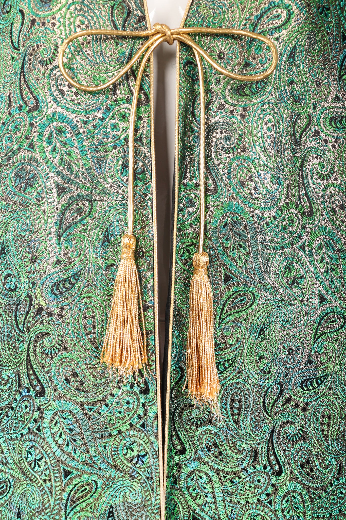 Brocade Cocoon Coat - Image 12