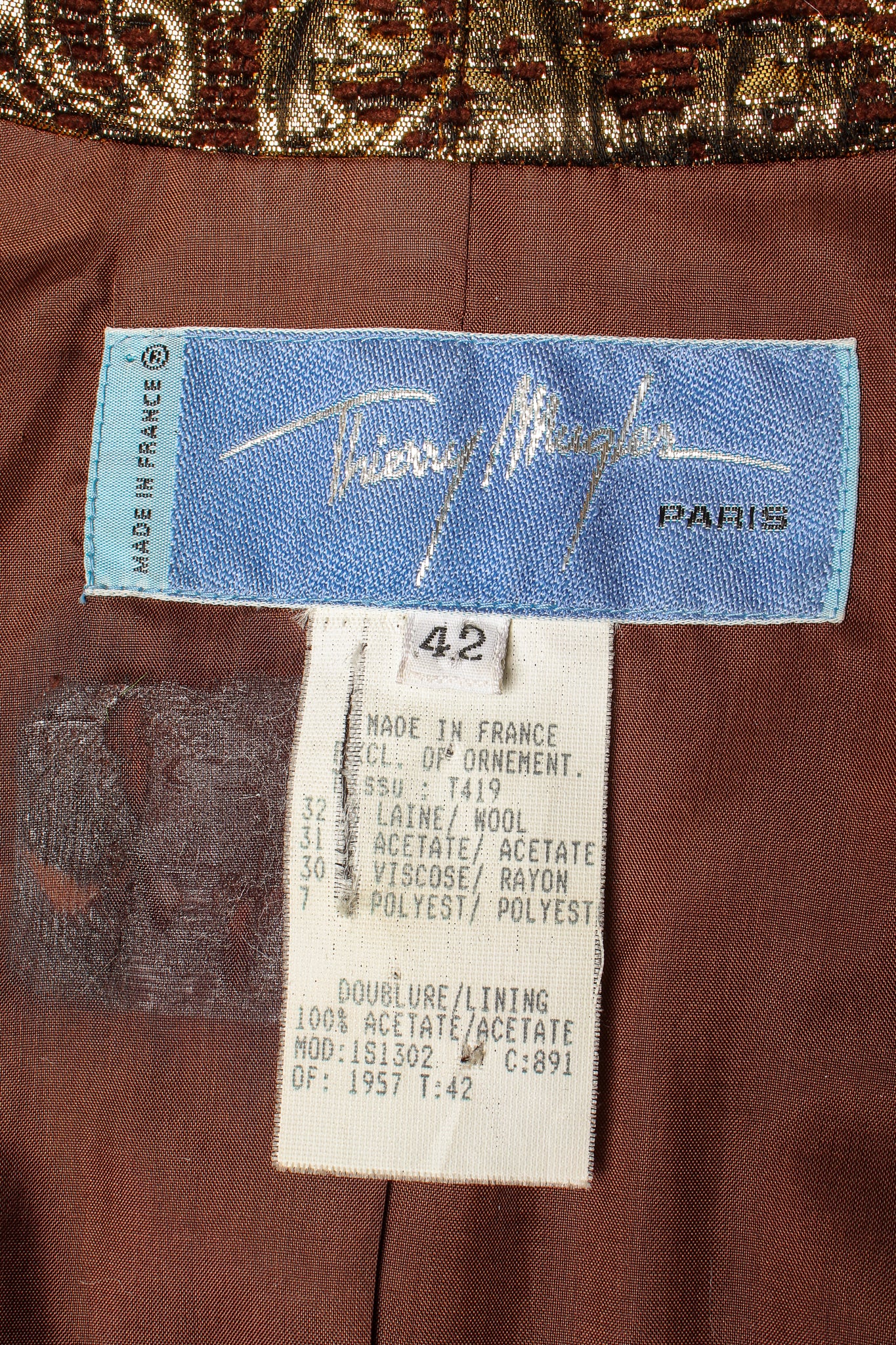 Brocade Contour Jacket - Image 17