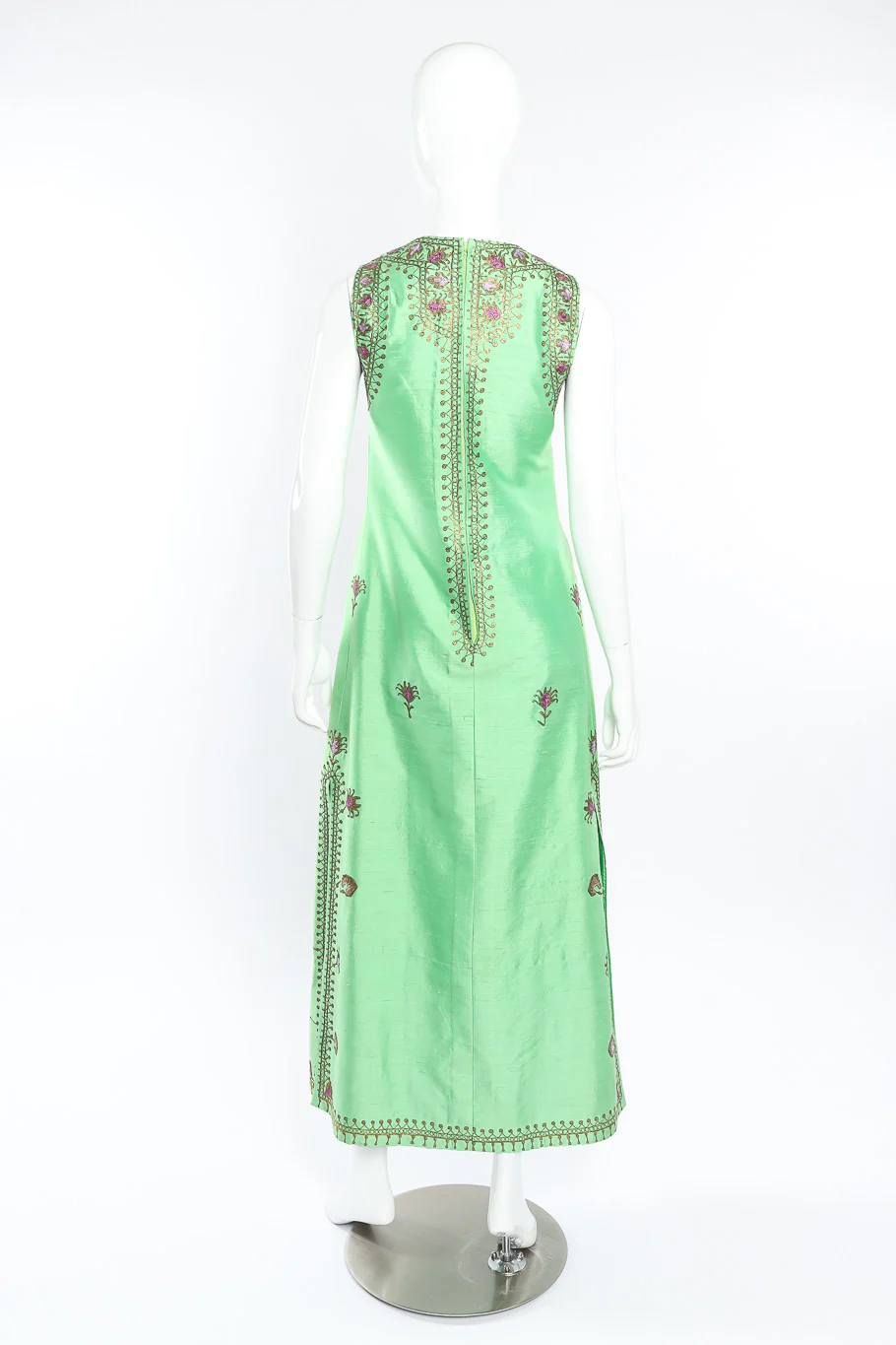 Brocade Embellished Tunic Dress - Image 3
