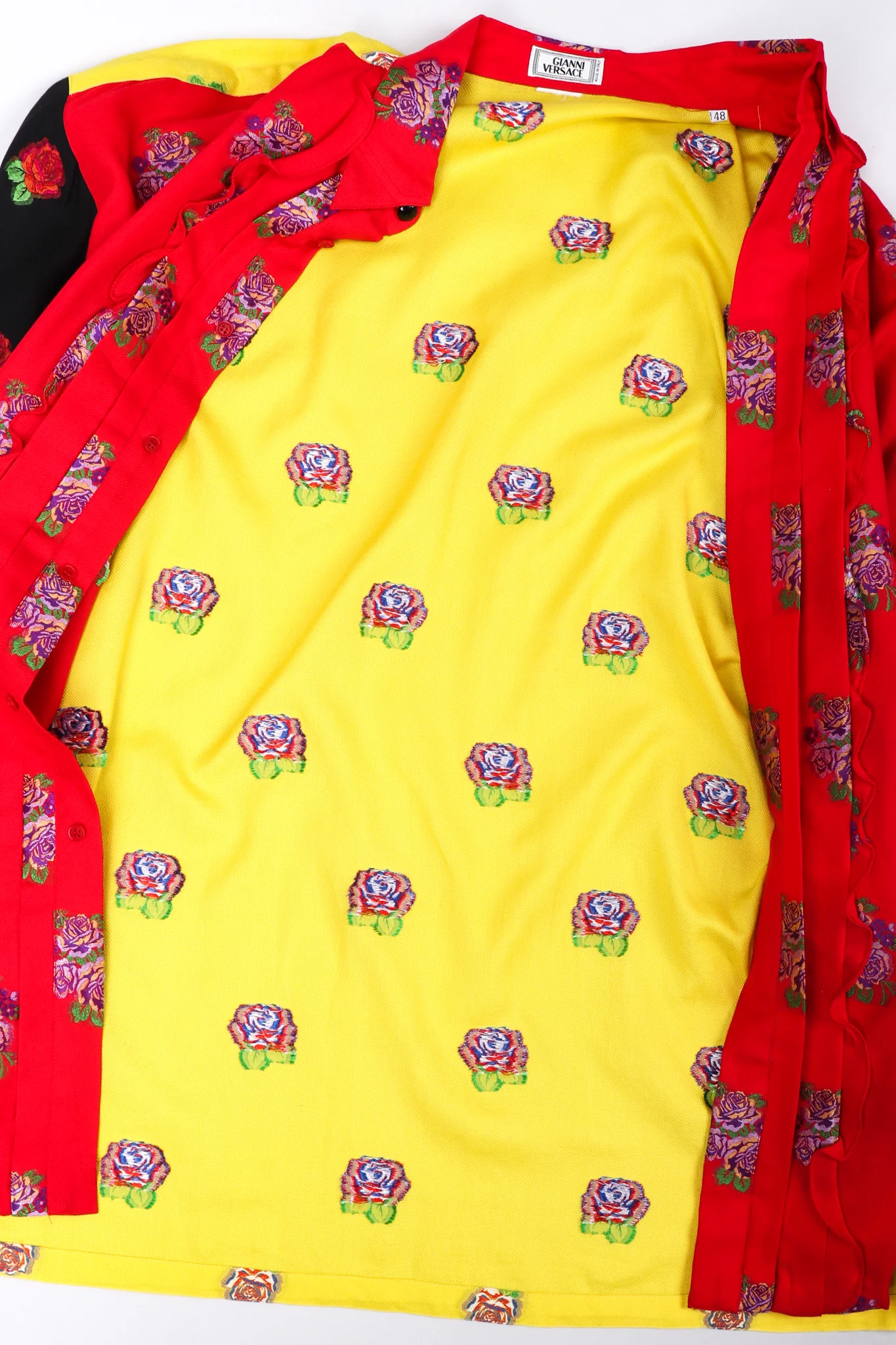 Brocaded Rose Shirt - Image 20