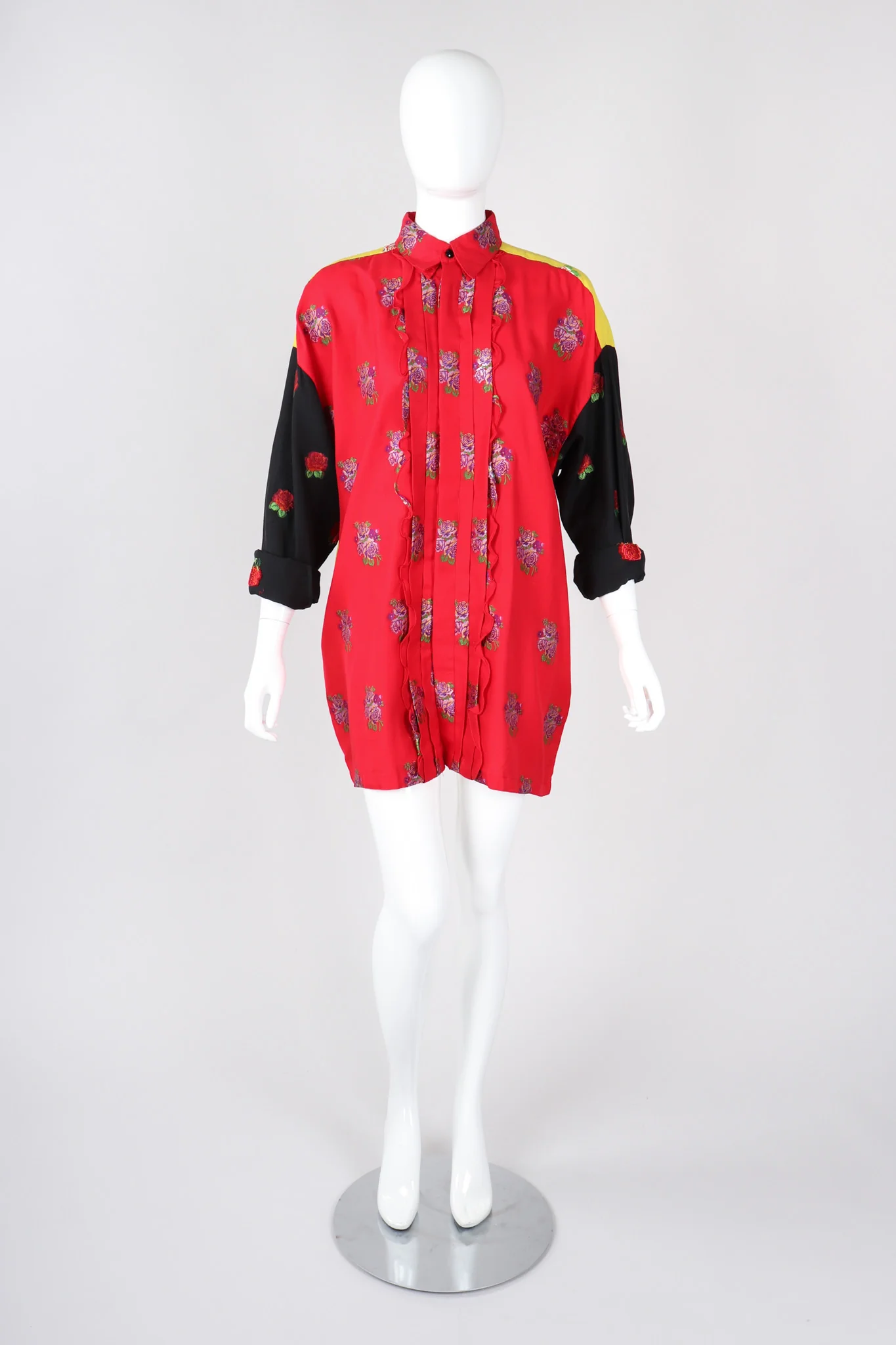 Brocaded Rose Shirt - Image 3