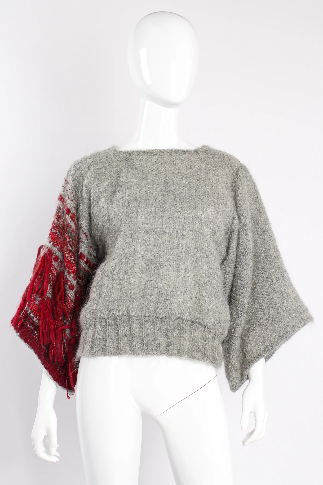 Brushed Yarn Fringe Top & Skirt Set - Image 6