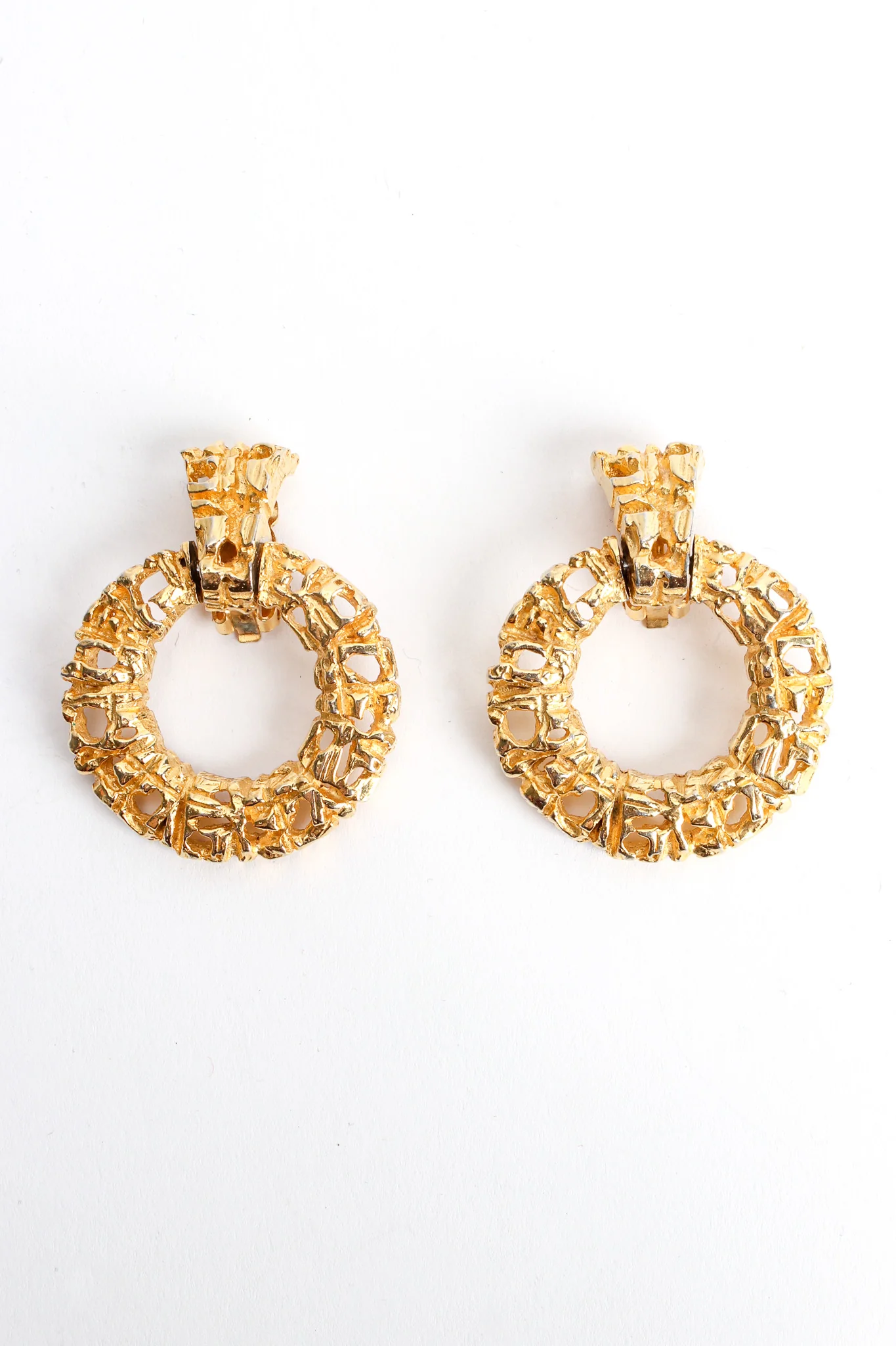 Brutalist Cut Out Earrings - Image 4