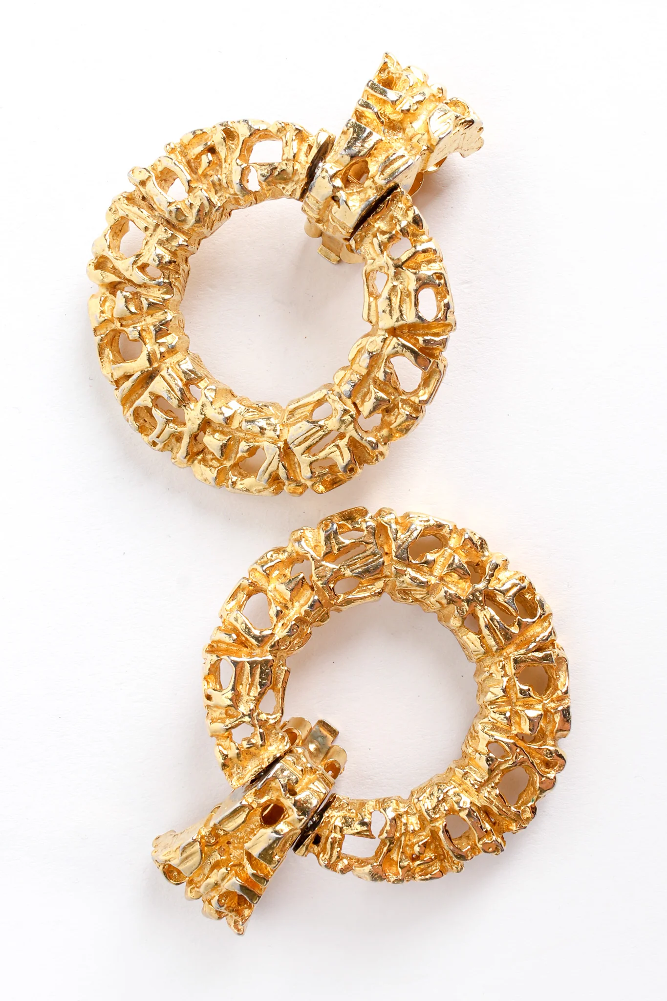 Brutalist Cut Out Earrings - Image 5