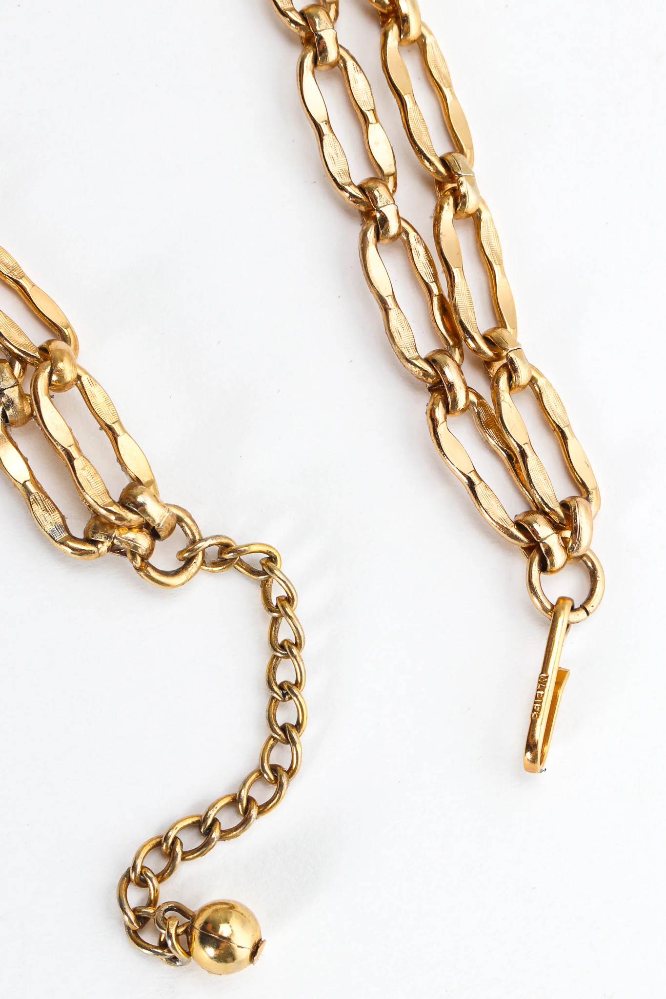 Brutalist Double Pendant Necklace II - Image 10