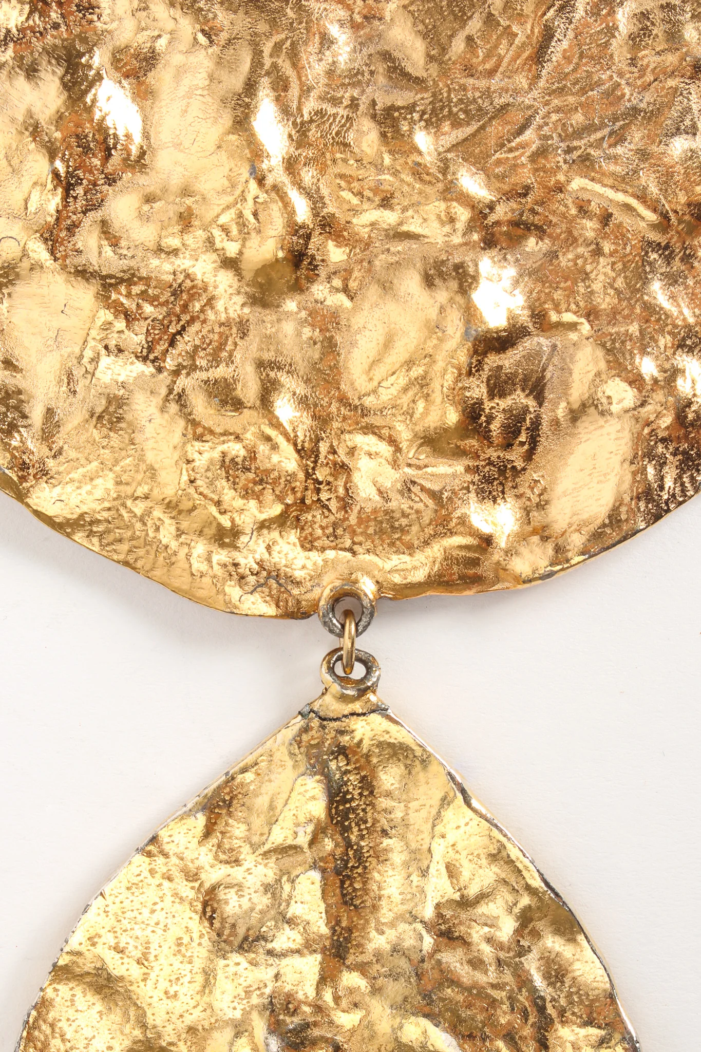 Brutalist Double Pendant Necklace II - Image 7