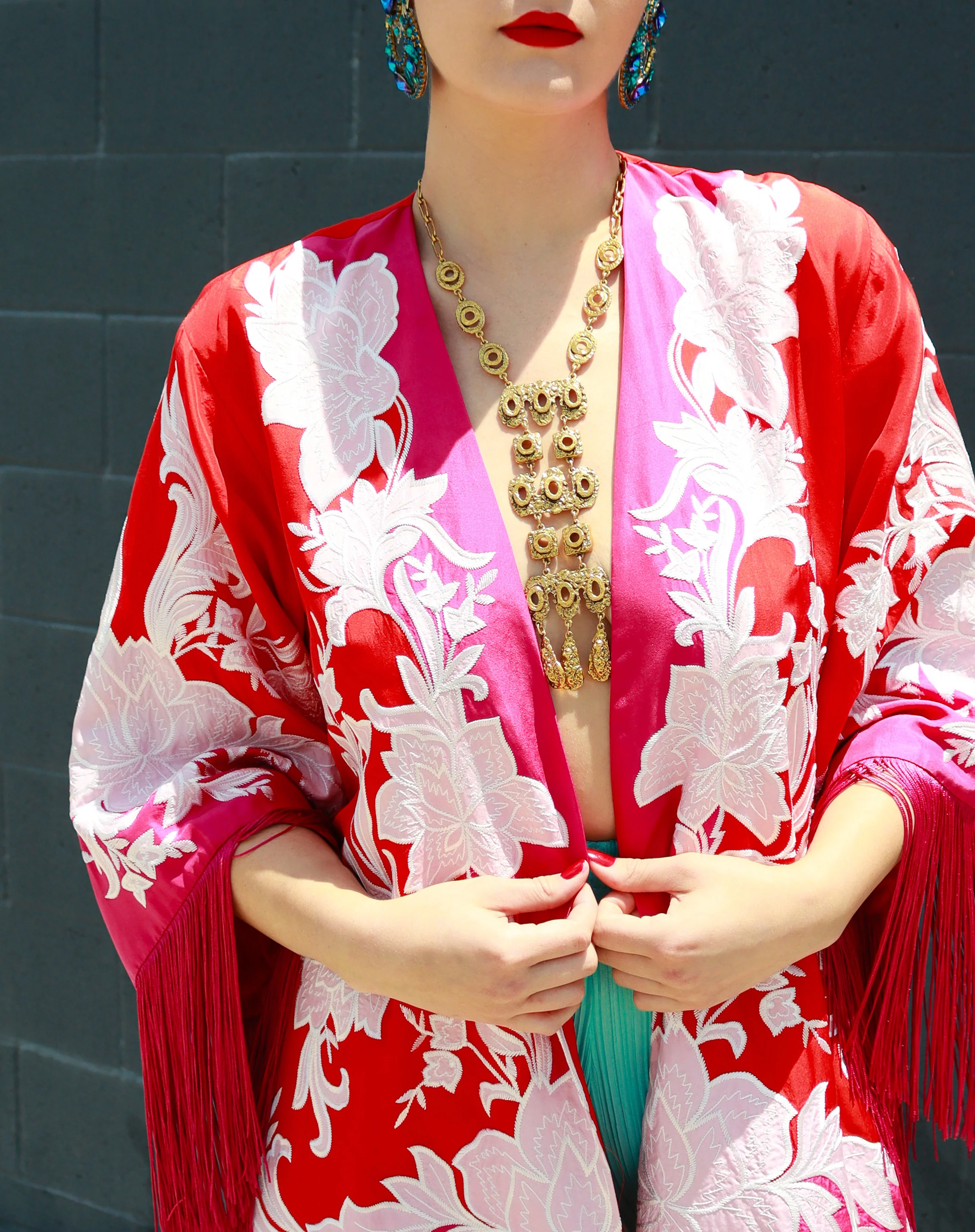 Brutalist Drop Necklace - Image 2
