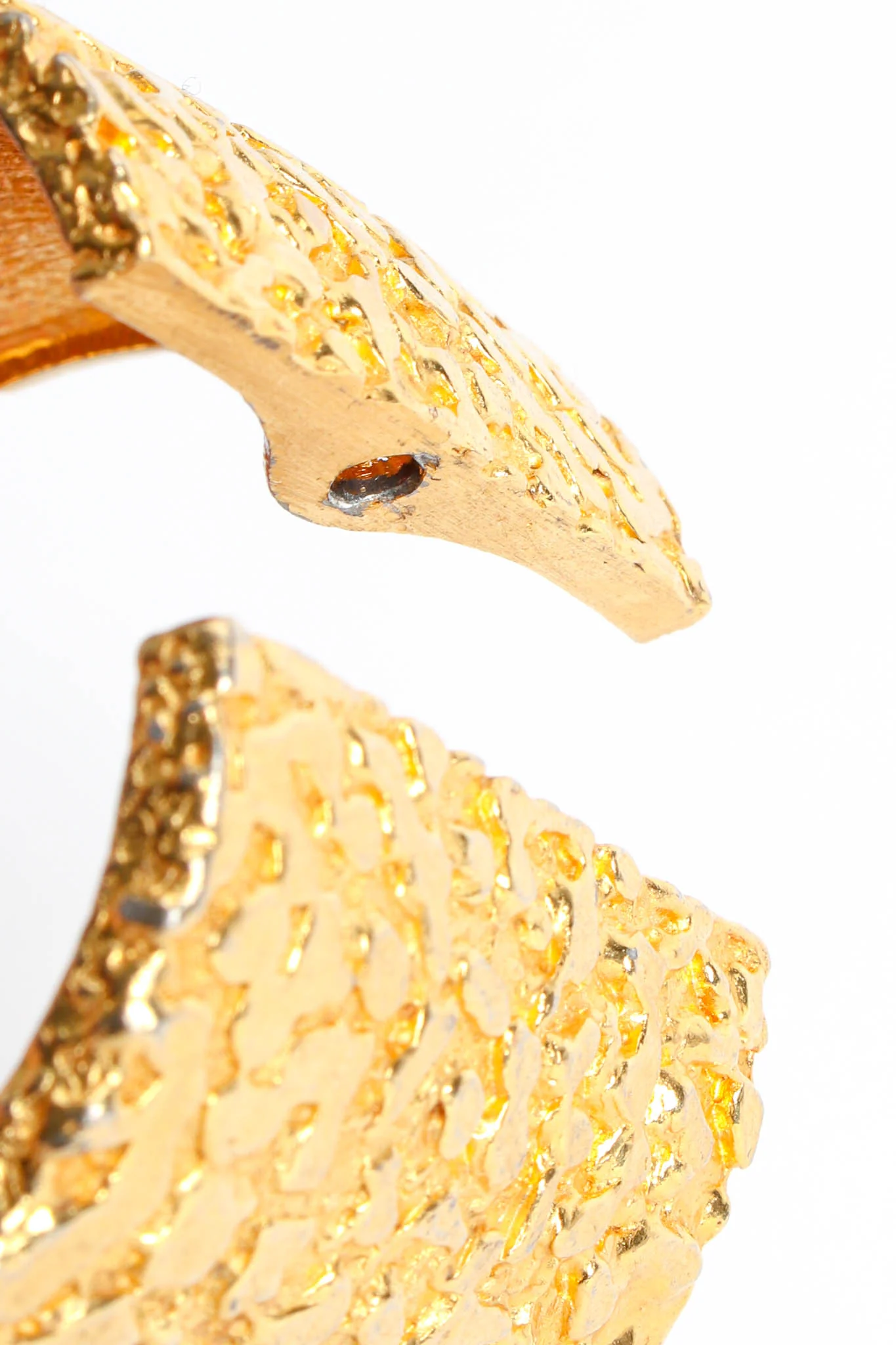 Wide Textured Bracelet - Image 10