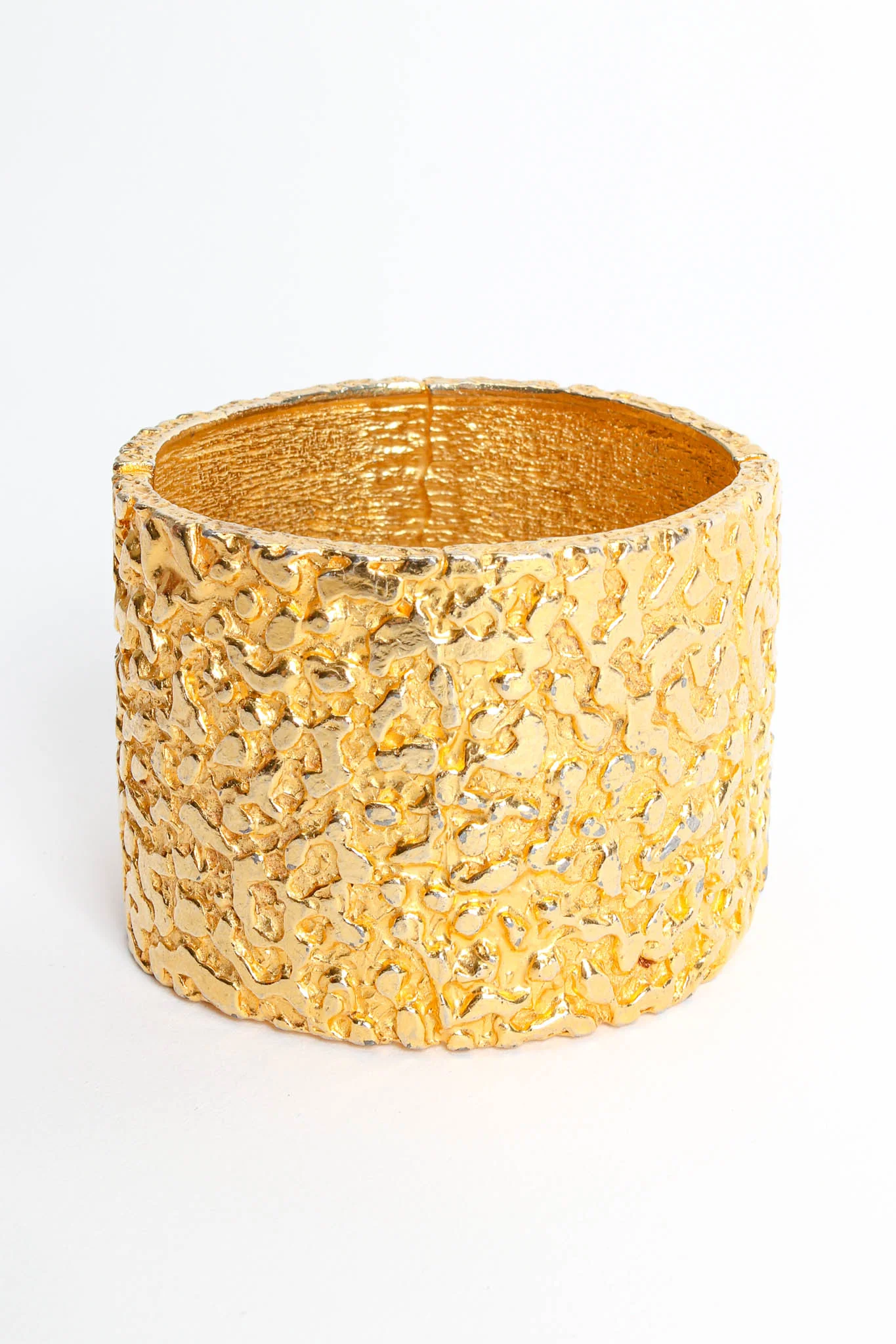 Wide Textured Bracelet - Image 11