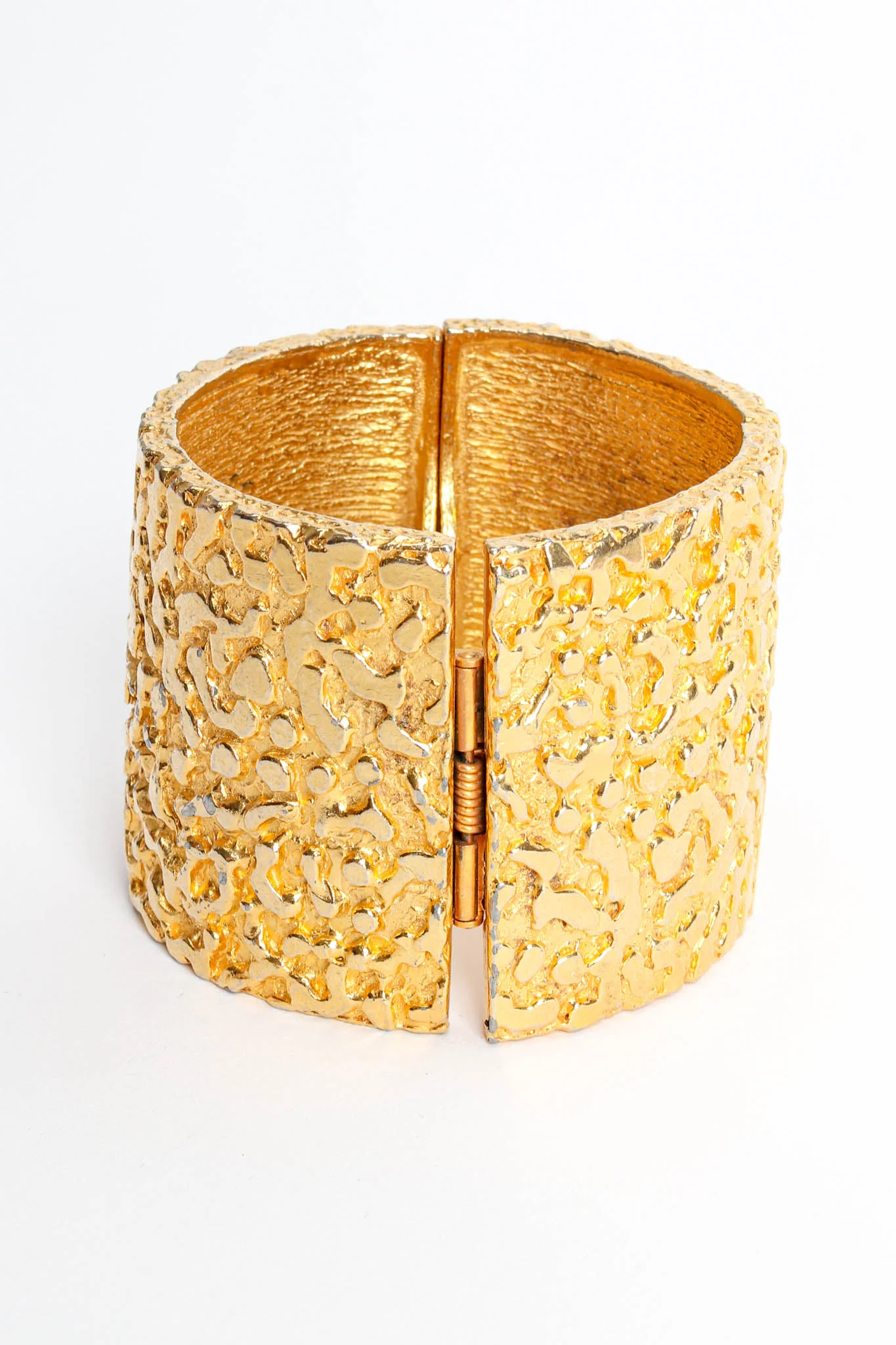 Wide Textured Bracelet - Image 5