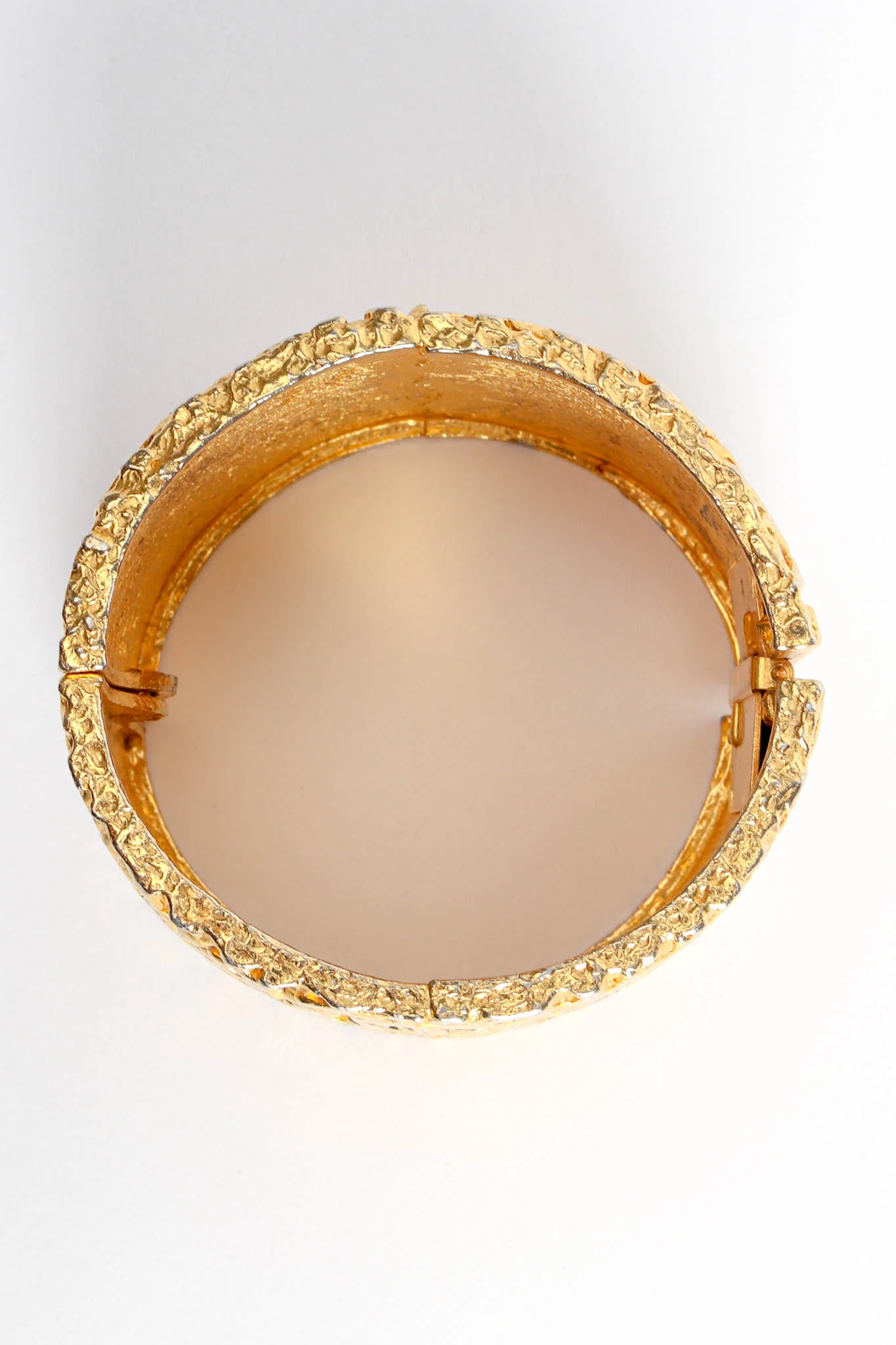 Wide Textured Bracelet - Image 8