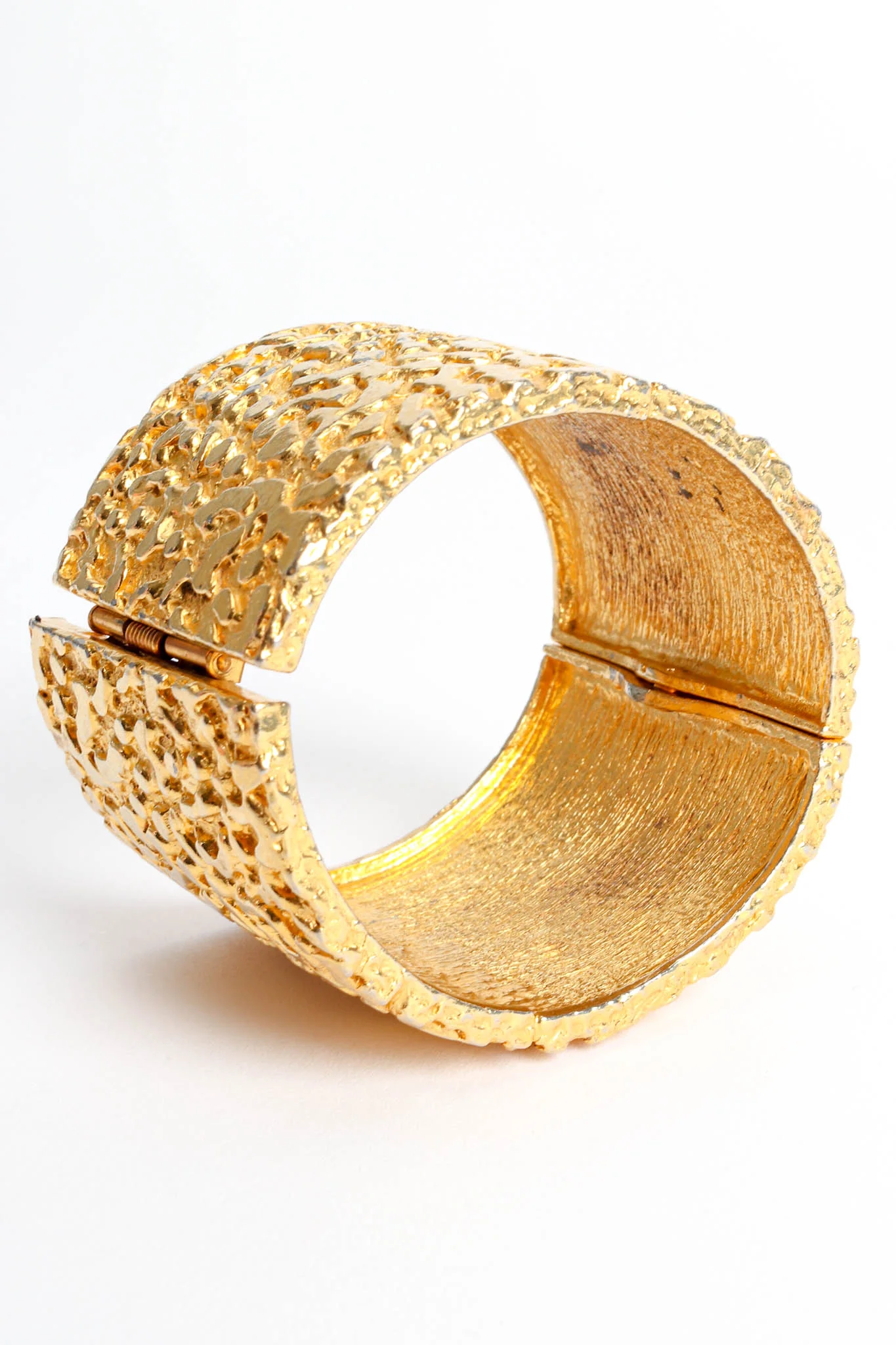 Wide Textured Bracelet - Image 9