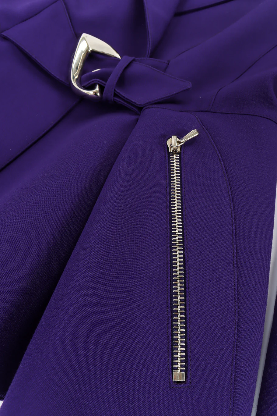 Buckle Jacket & Skirt Suit Set - Image 12