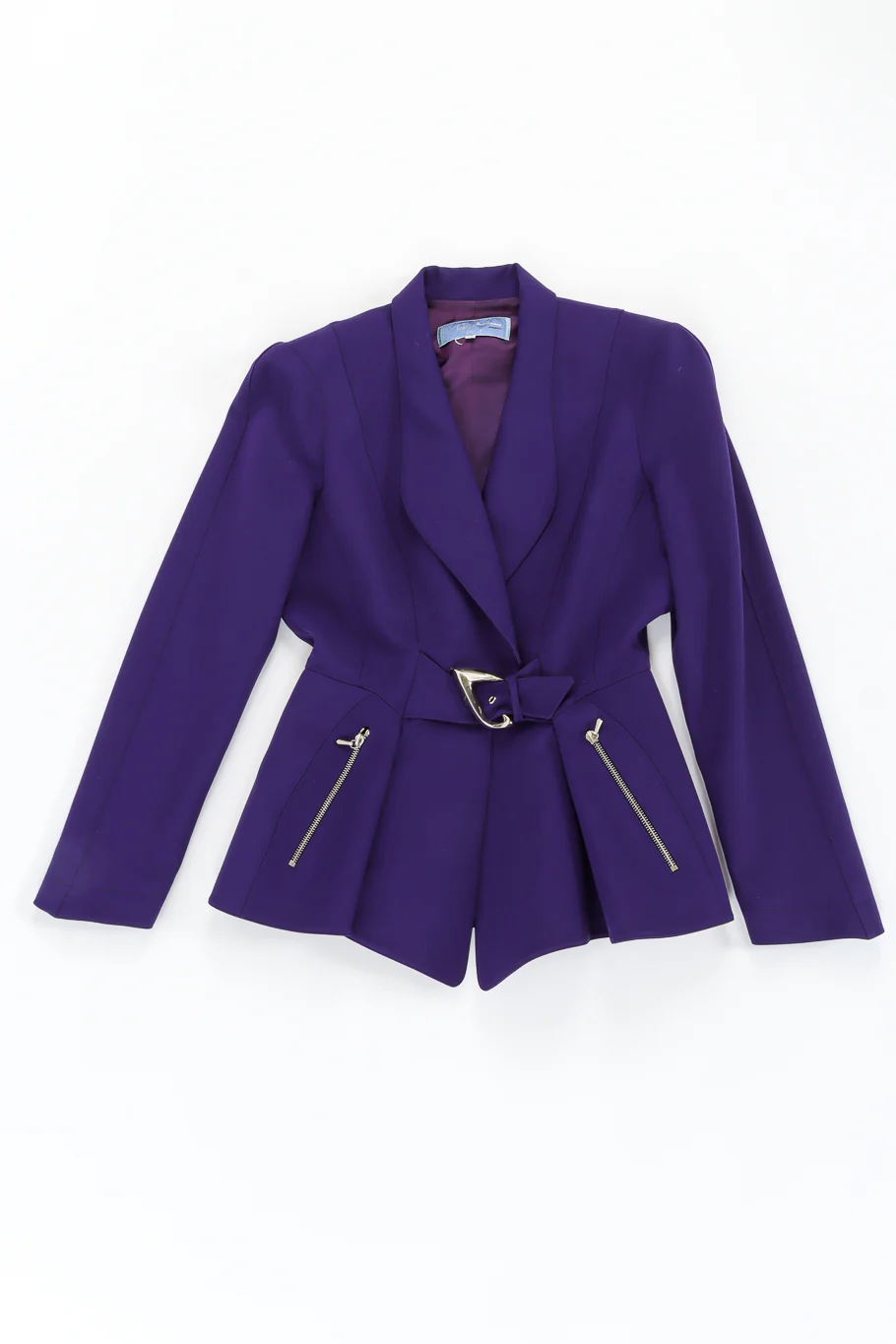 Buckle Jacket & Skirt Suit Set - Image 8