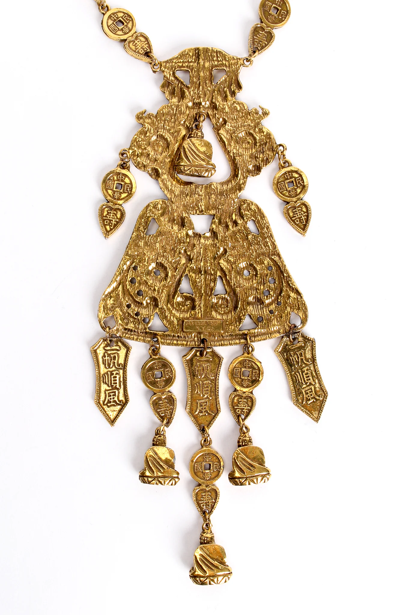 Buddha Scroll Plate Pendant - Image 11