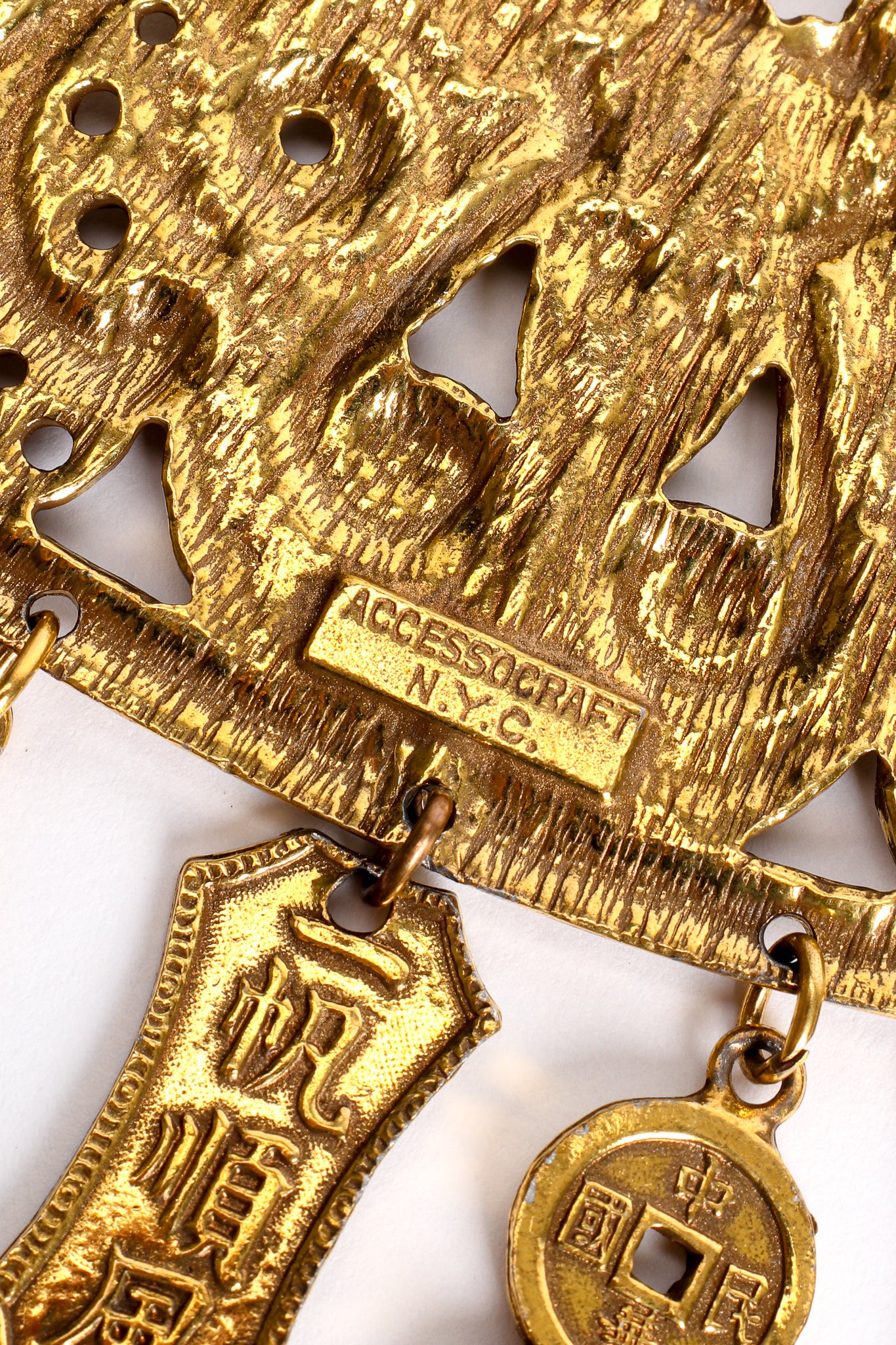 Buddha Scroll Plate Pendant - Image 12