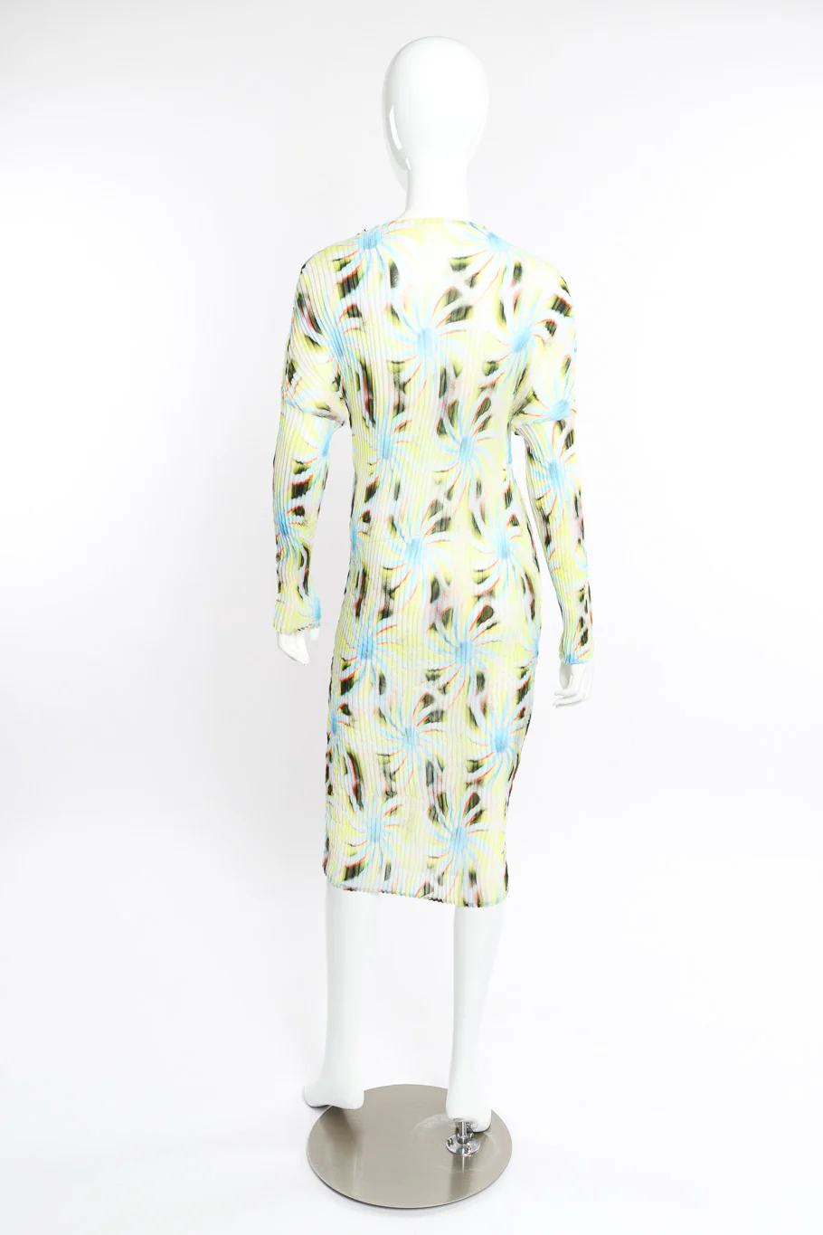 Burst Pleat Dress - Image 3