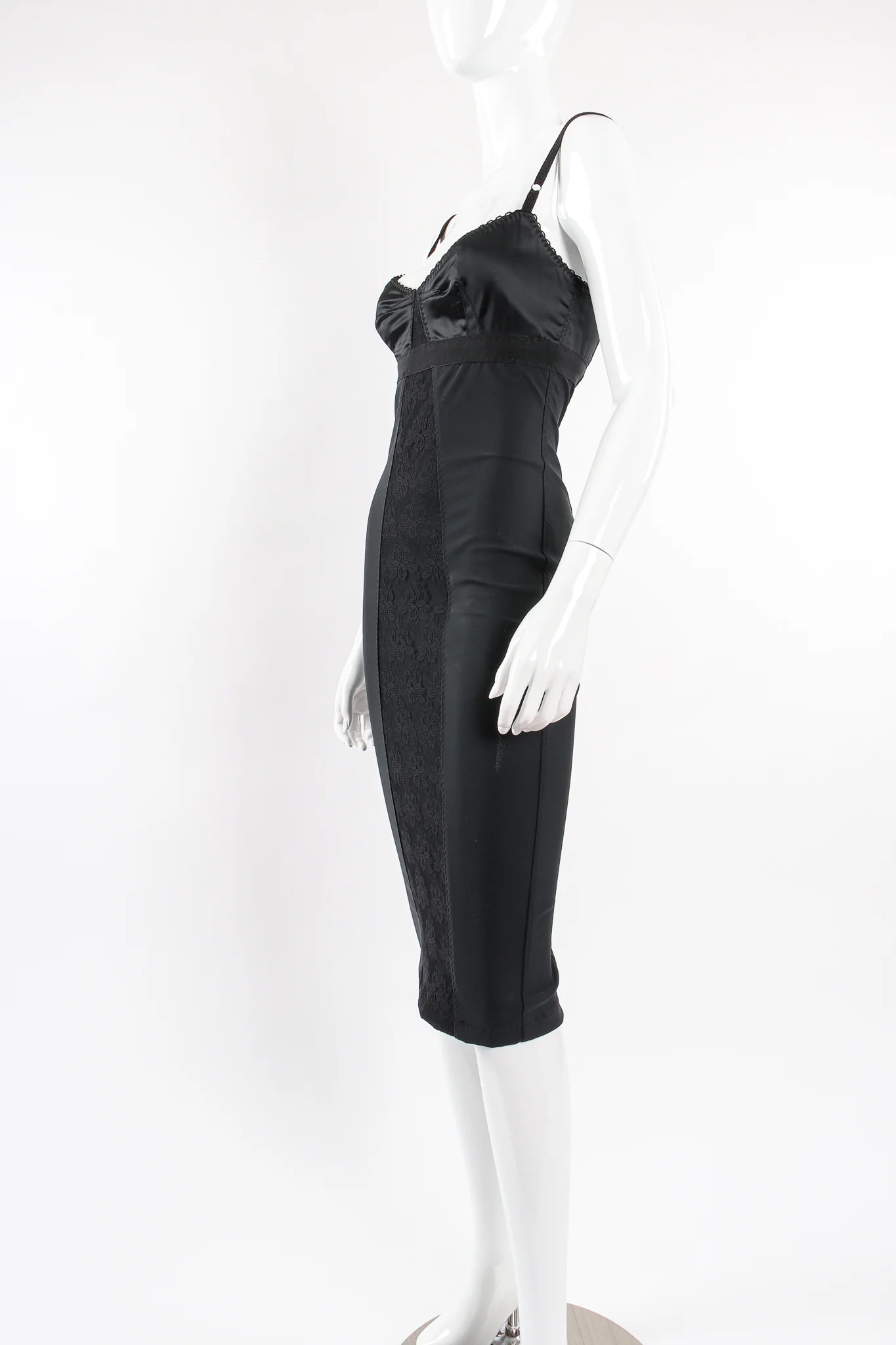 Bustier Midi Slip Dress - Image 2