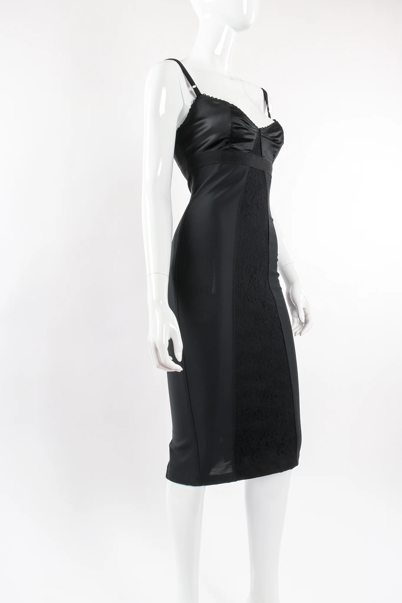 Bustier Midi Slip Dress - Image 3