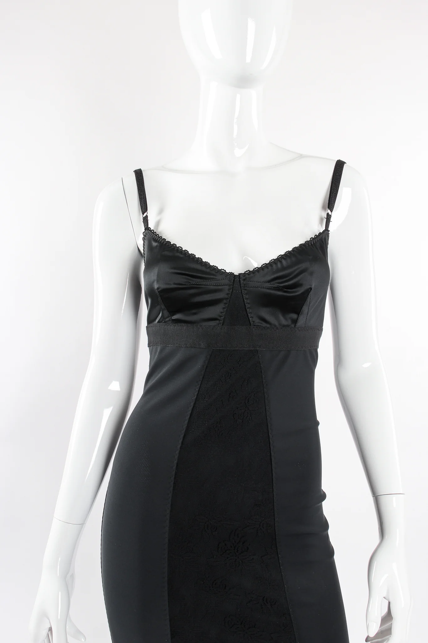 Bustier Midi Slip Dress - Image 4