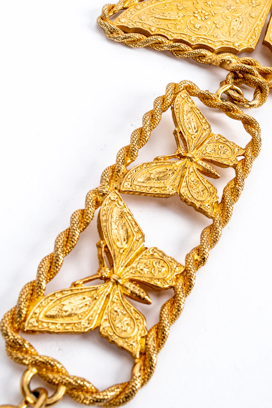 Butterfly Emblem Chain Belt - Image 7