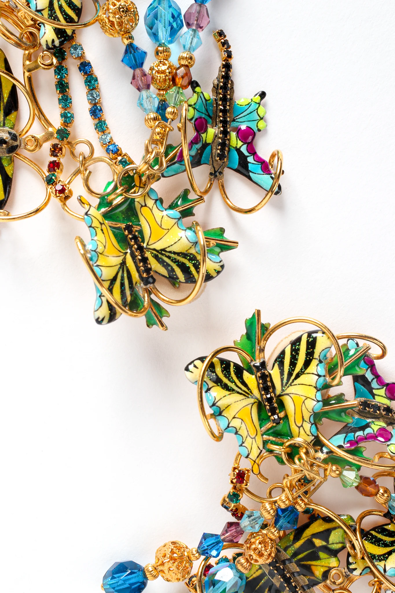 Butterfly Kaleidoscope Earrings - Image 8