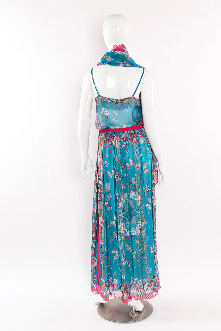Butterfly Silk Three Piece Set - Image 3