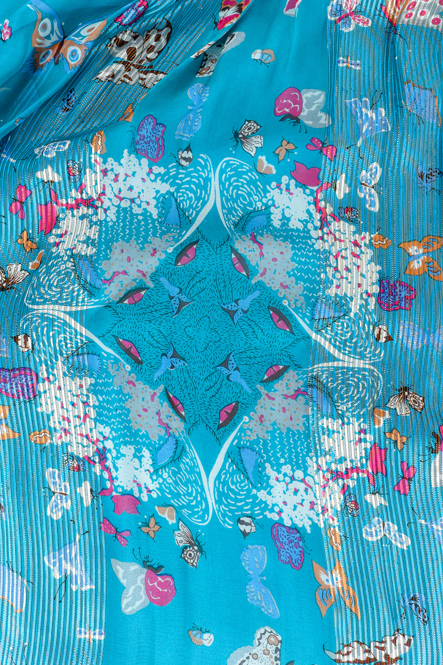 Butterfly Silk Three Piece Set - Image 8