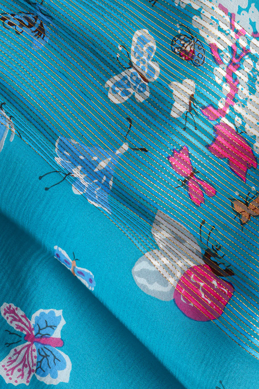 Butterfly Silk Three Piece Set - Image 9