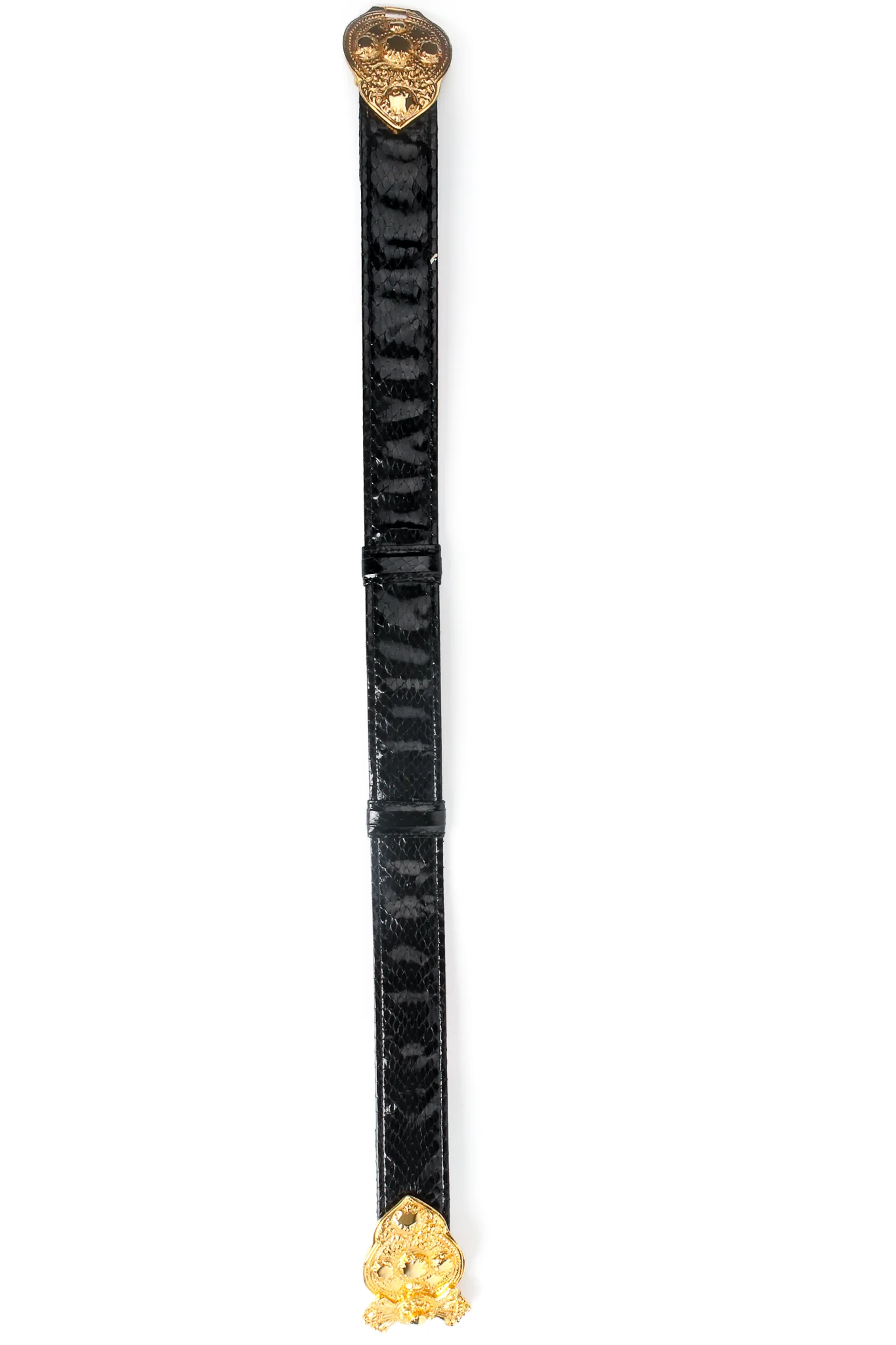 Byzantine Buckle Snakeskin Belt - Image 7