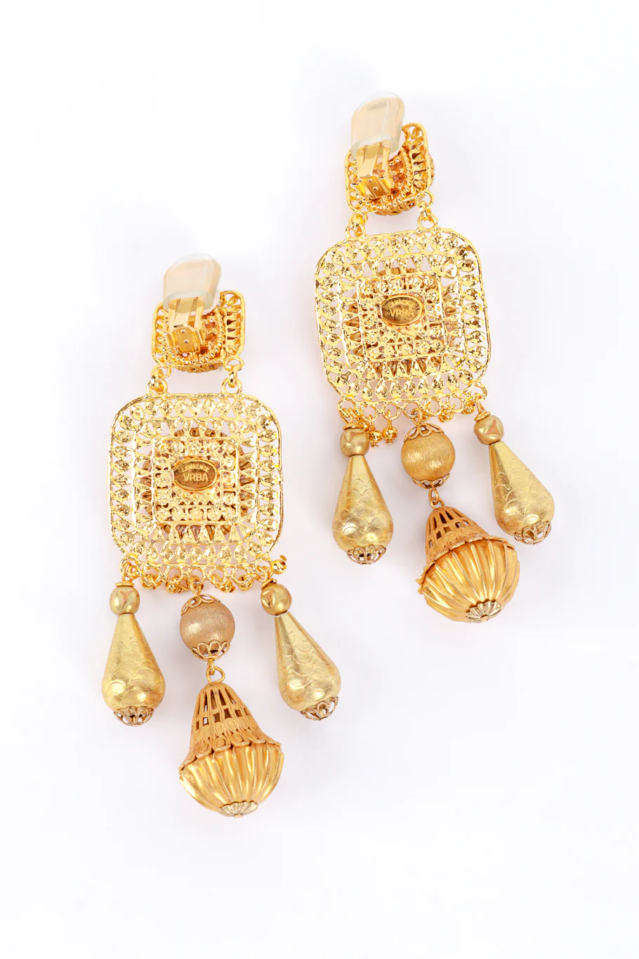 Byzantine Charm Drop Earrings - Image 4