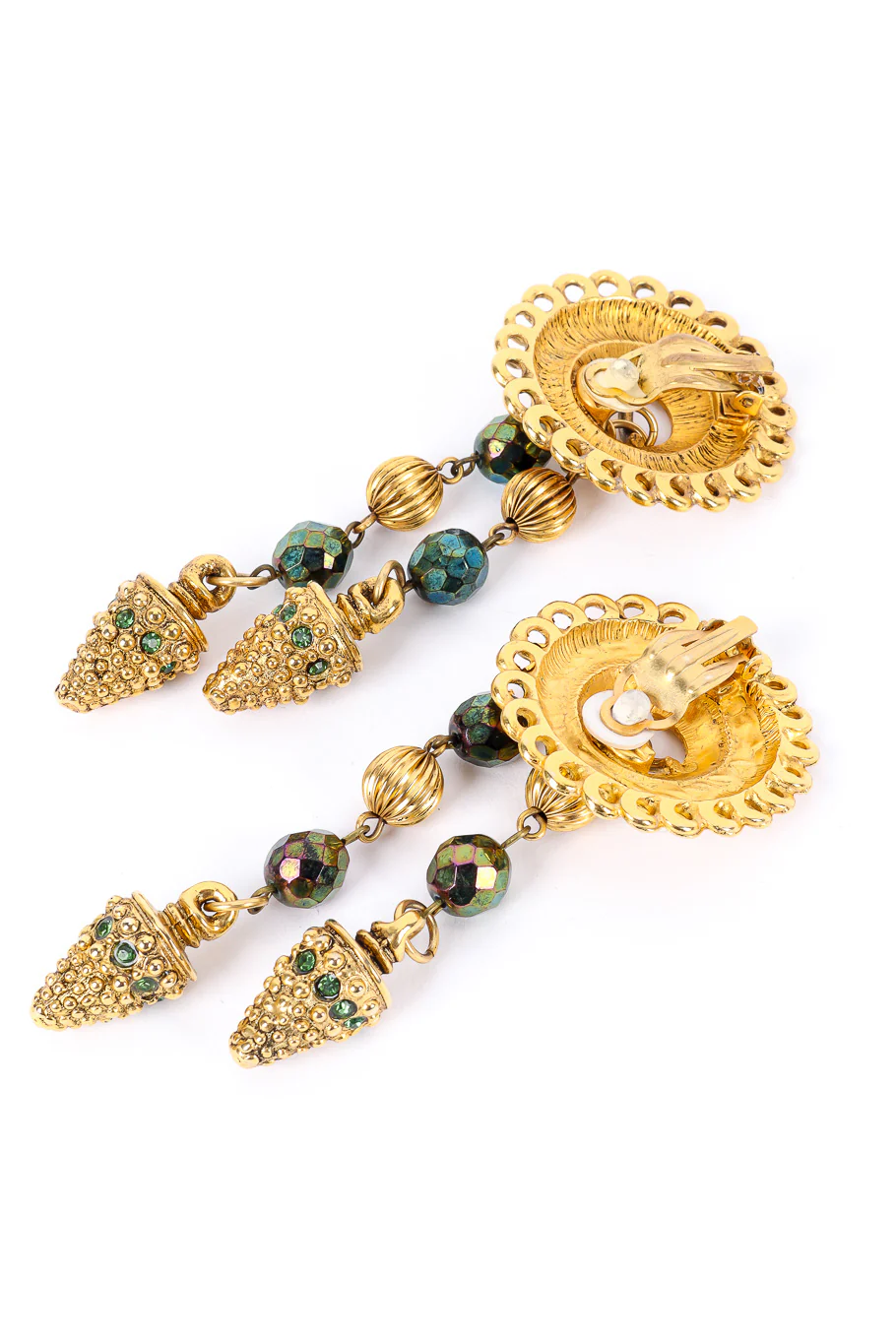 Byzantine Dangle Drop Earrings - Image 5