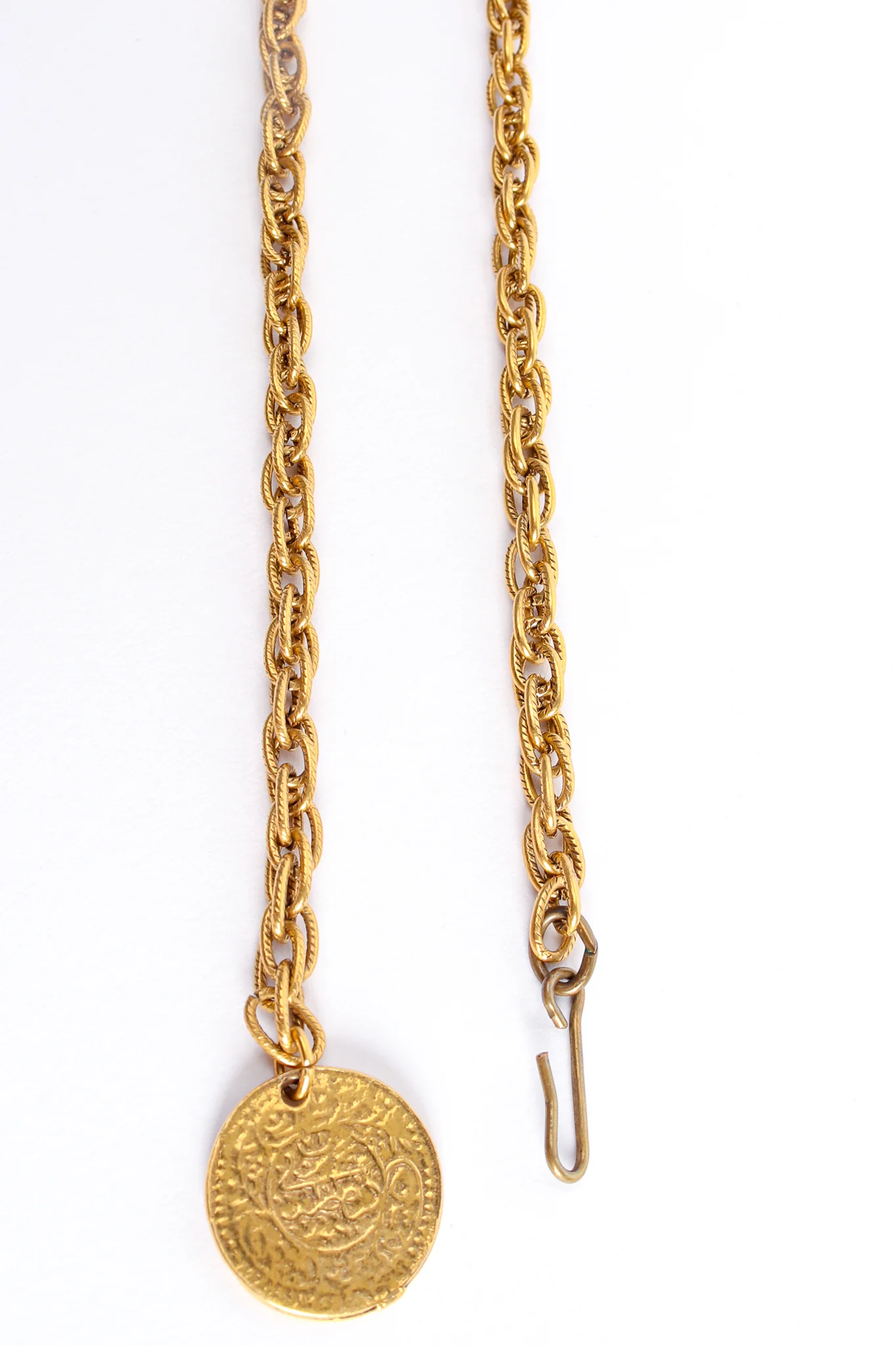 Byzantine Plate Coin Drop Necklace - Image 7