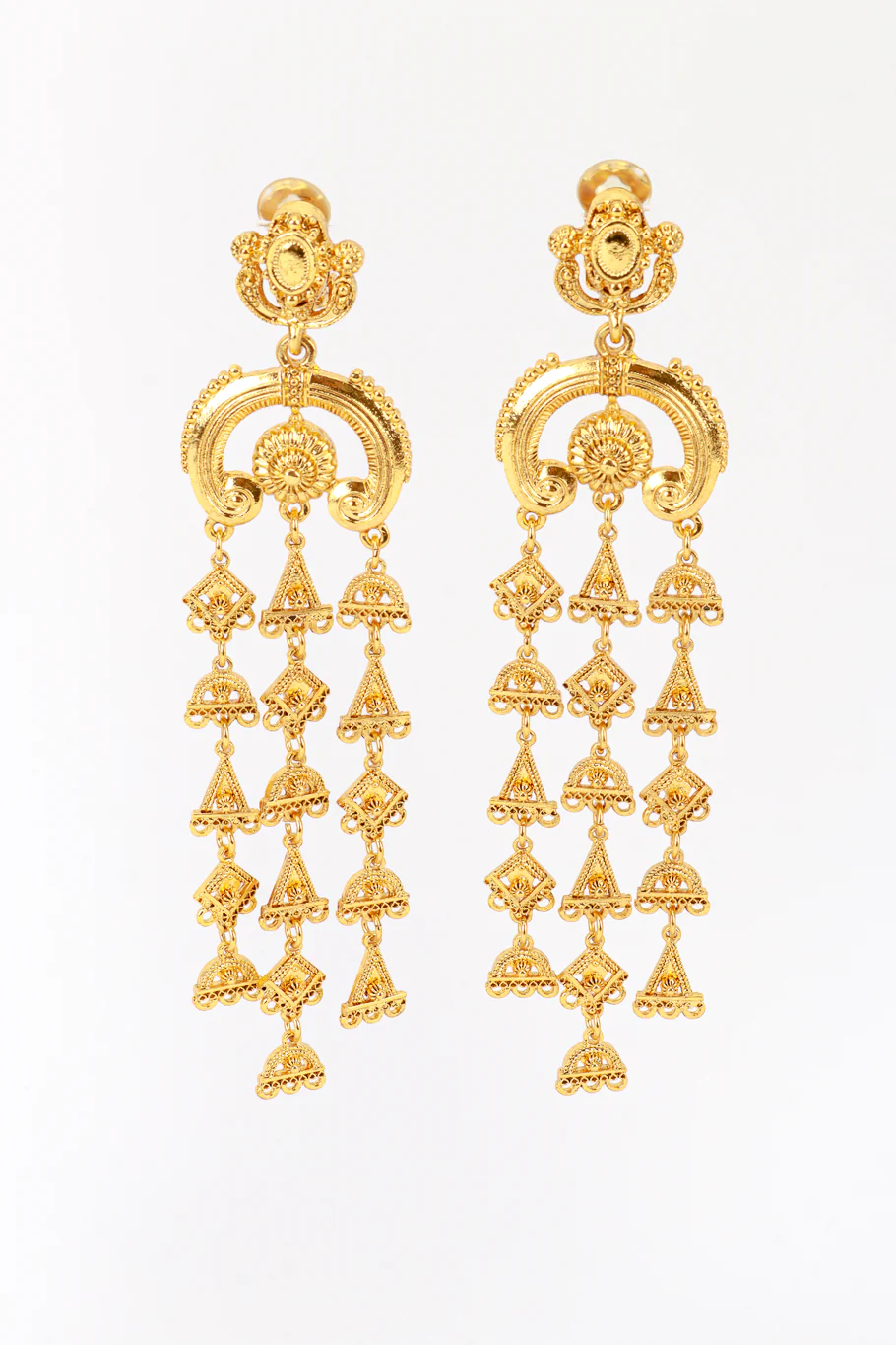 Byzantine Shoulder Duster Earrings