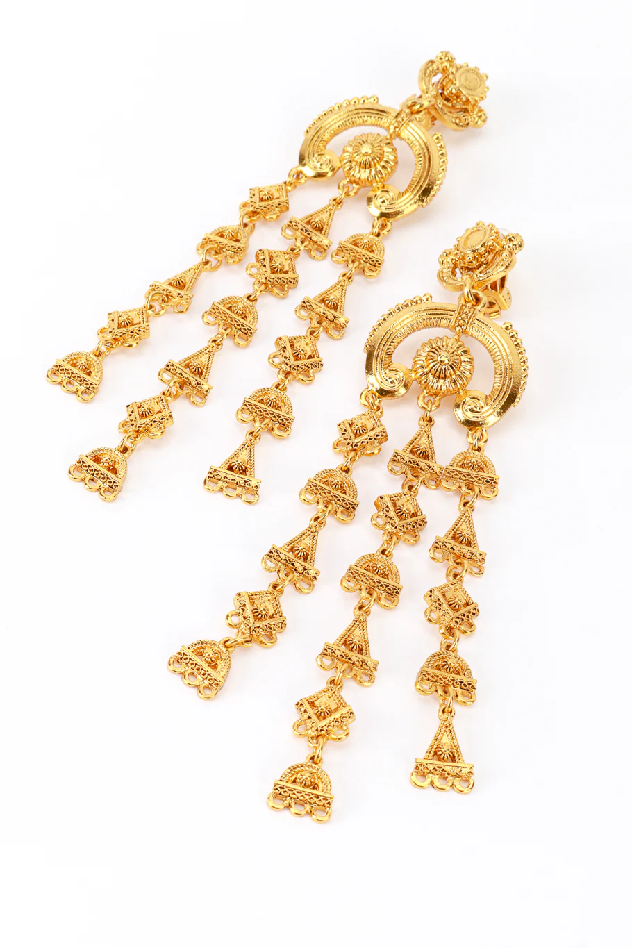 Byzantine Shoulder Duster Earrings - Image 3