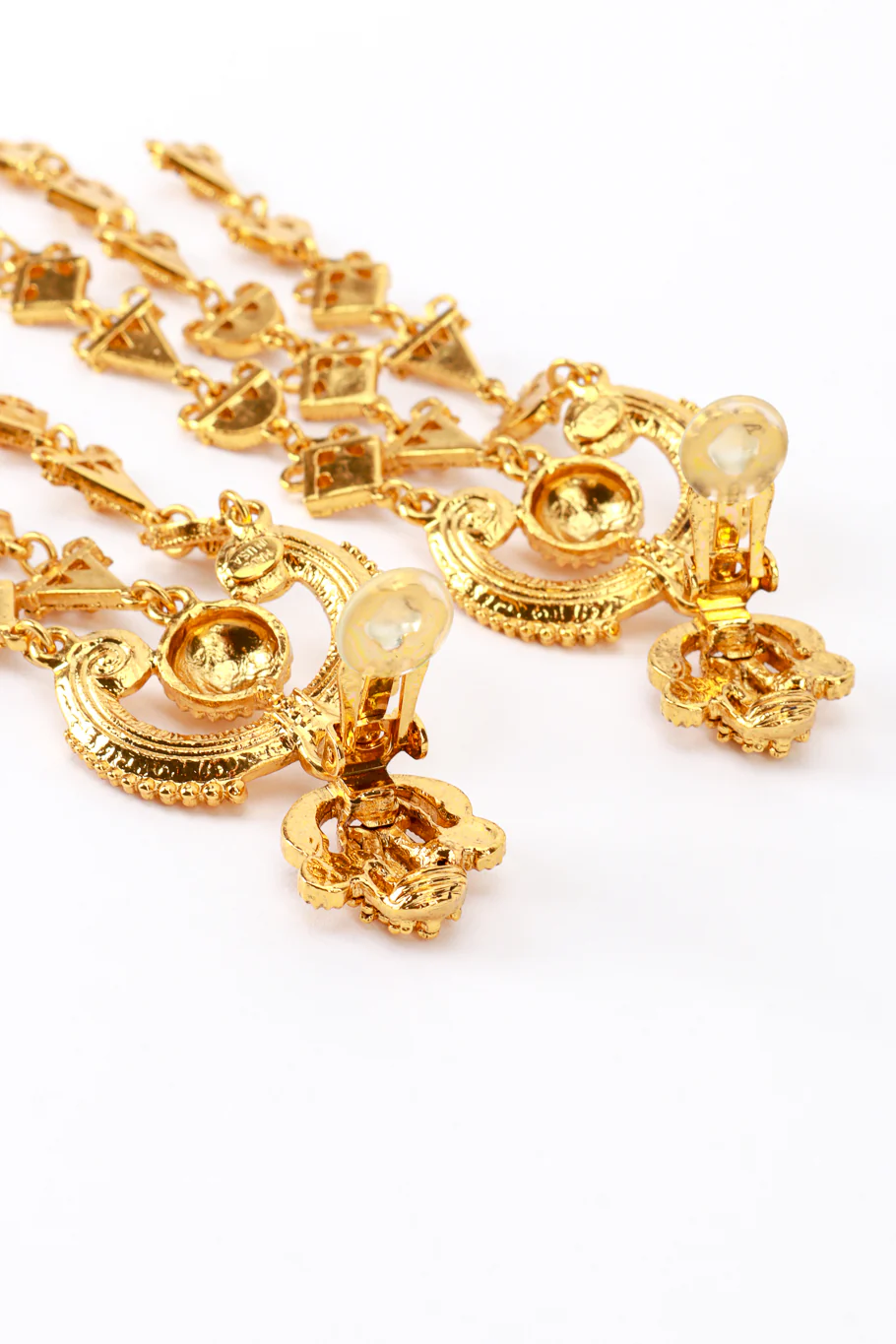 Byzantine Shoulder Duster Earrings - Image 5